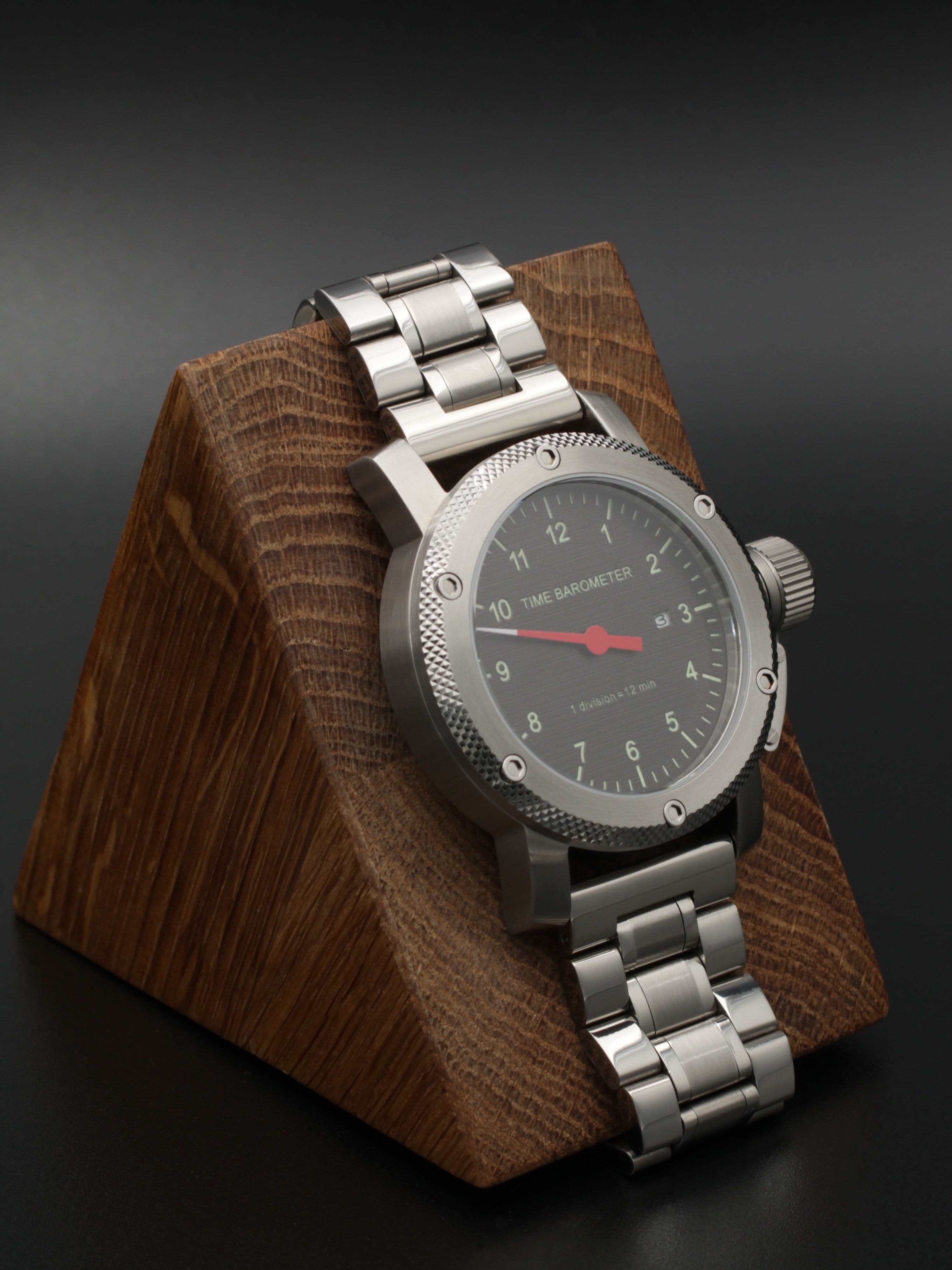 Часы Time Barometer однострелочные механические с автоподзаводом (Miyota 8215) 05.1177.2