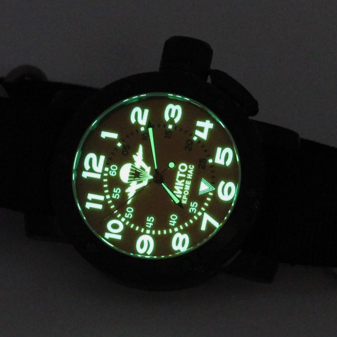 Часы  ВДВ  КУПОЛ, механизм Ракета 2609