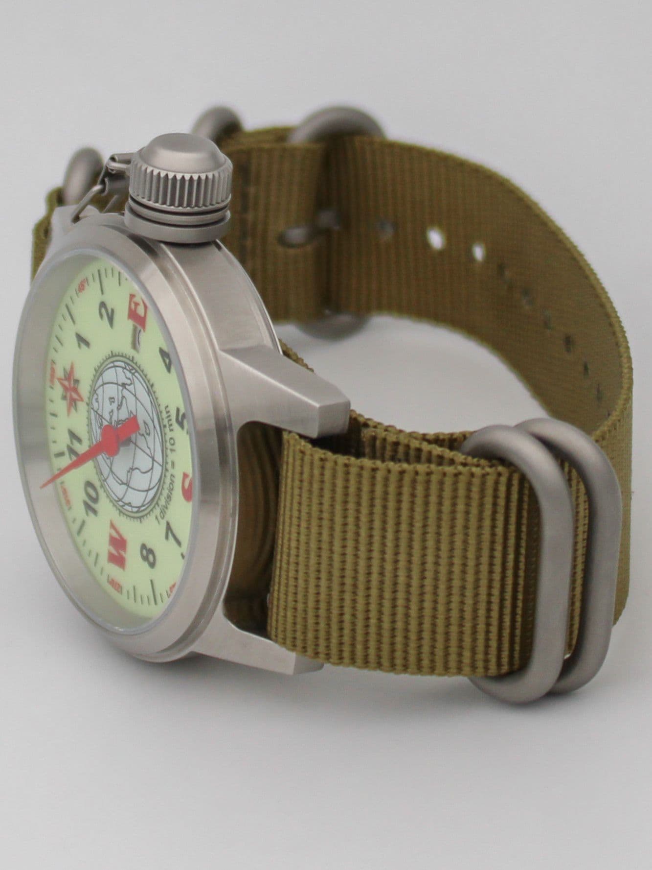 Часы Компас однострелочные механические с автоподзаводом (Seiko NH35A) 45.184.21