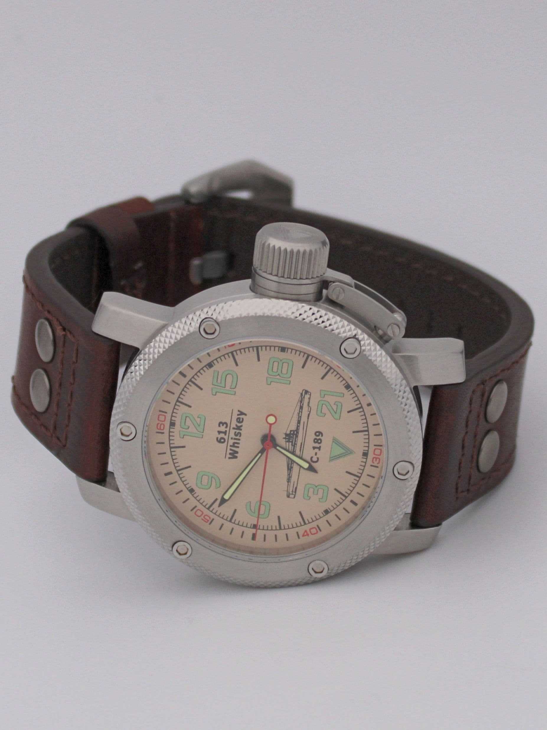 Часы С-189 (Whiskey) механические с автоподзаводом (Восток 2431) 01.102.02