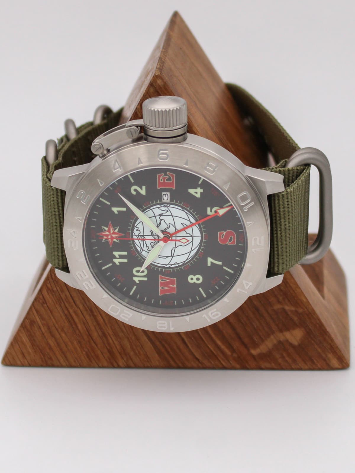 Часы Компас механические с автоподзаводом (Seiko NH34A) 52.187.21