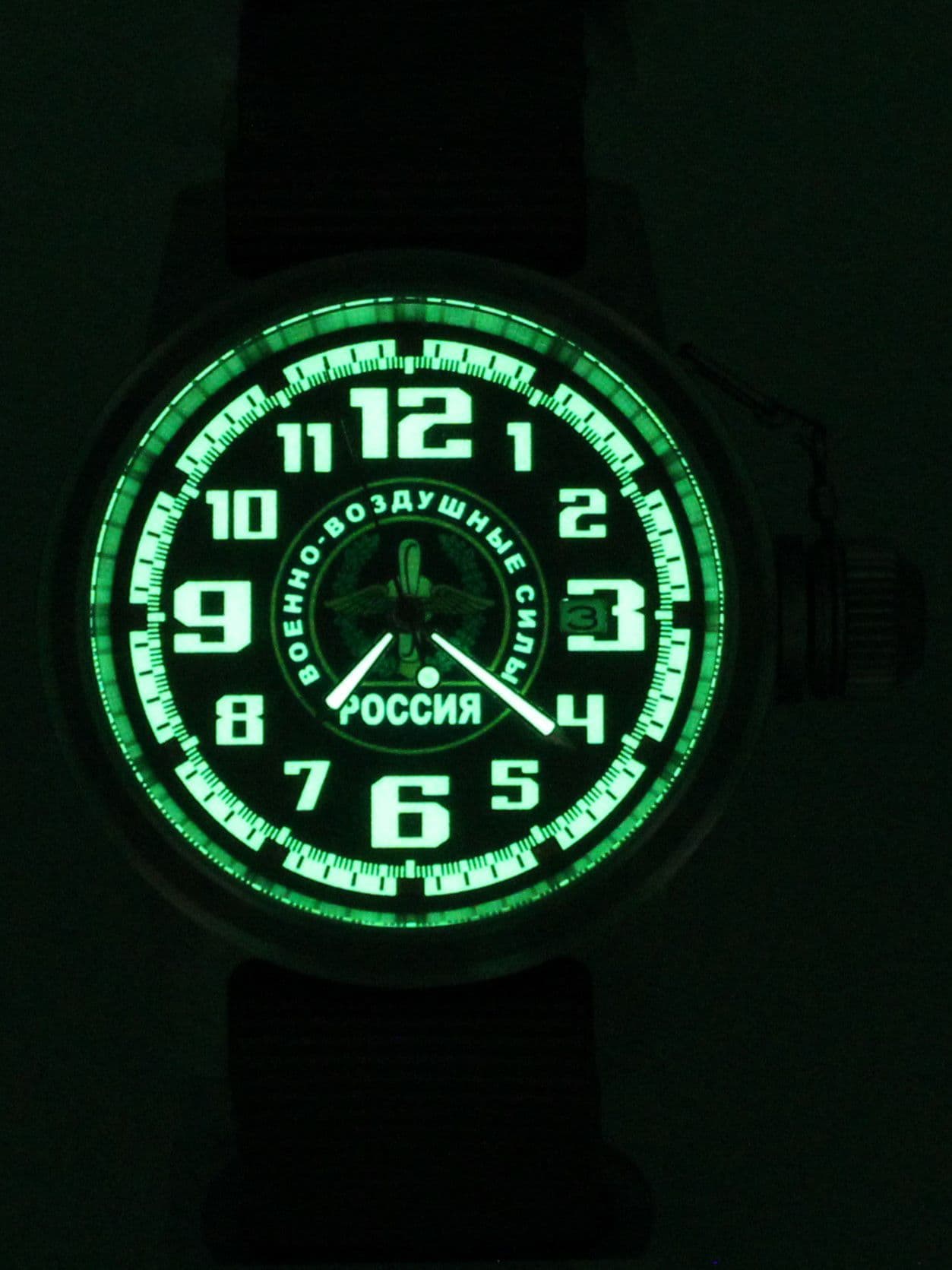 Часы ВВС механические с автоподзаводом (Seiko NH35A) 45.207.01