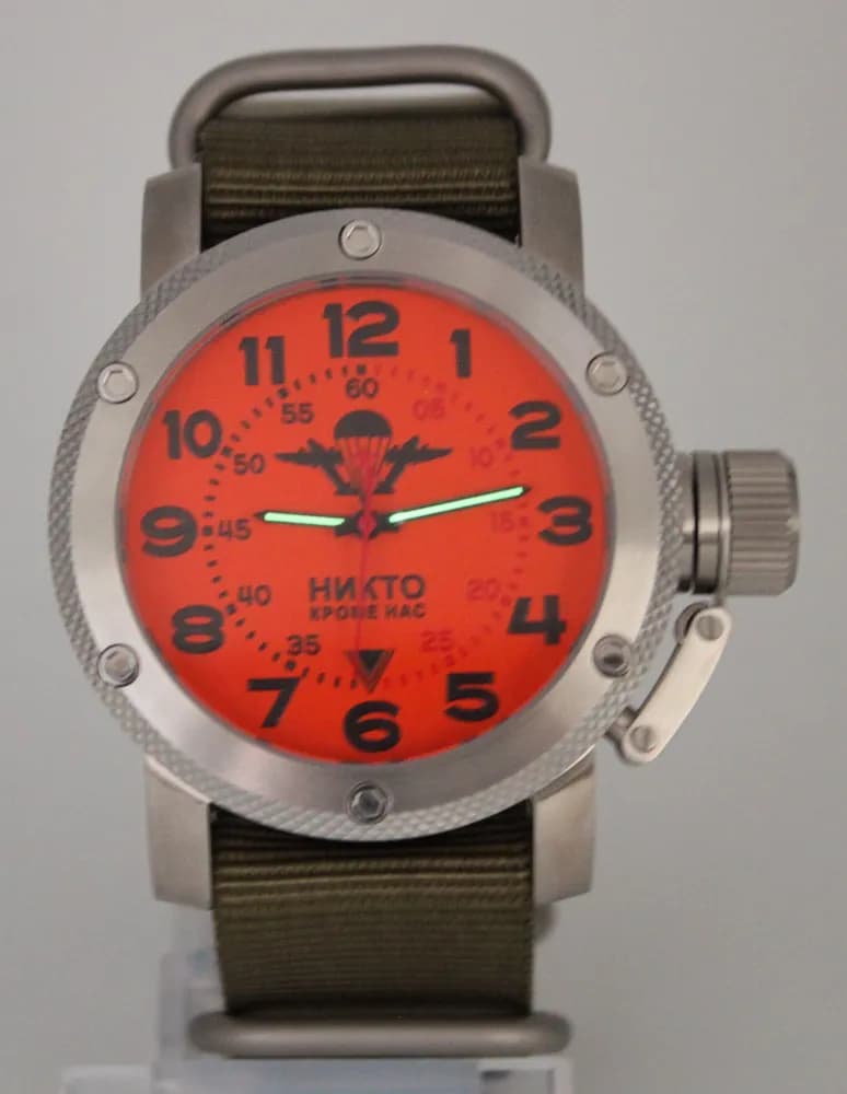 Часы ВДВ 004.21  механические, механизм Ракета 2609 НА