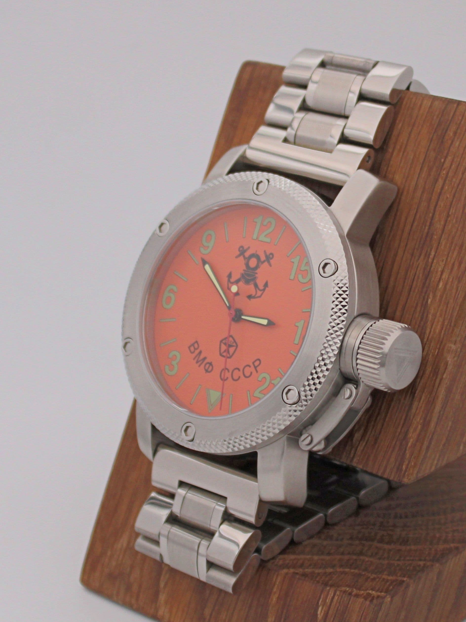 Часы ВМФ СССР механические с автоподзаводом (Восток 2431) 01.023.2