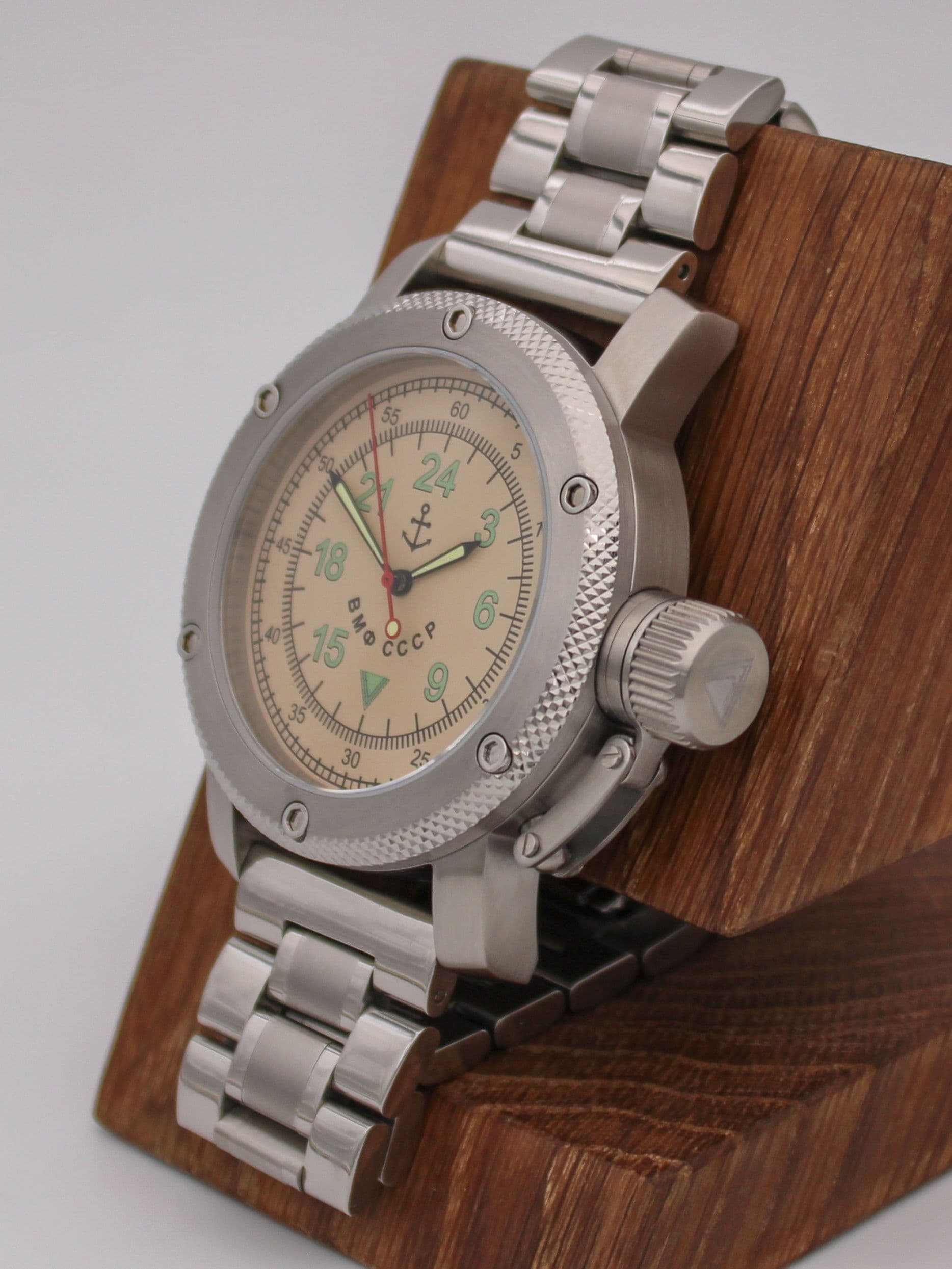 Часы ВМФ СССР механические с автоподзаводом (Восток 2431) 01.012.2