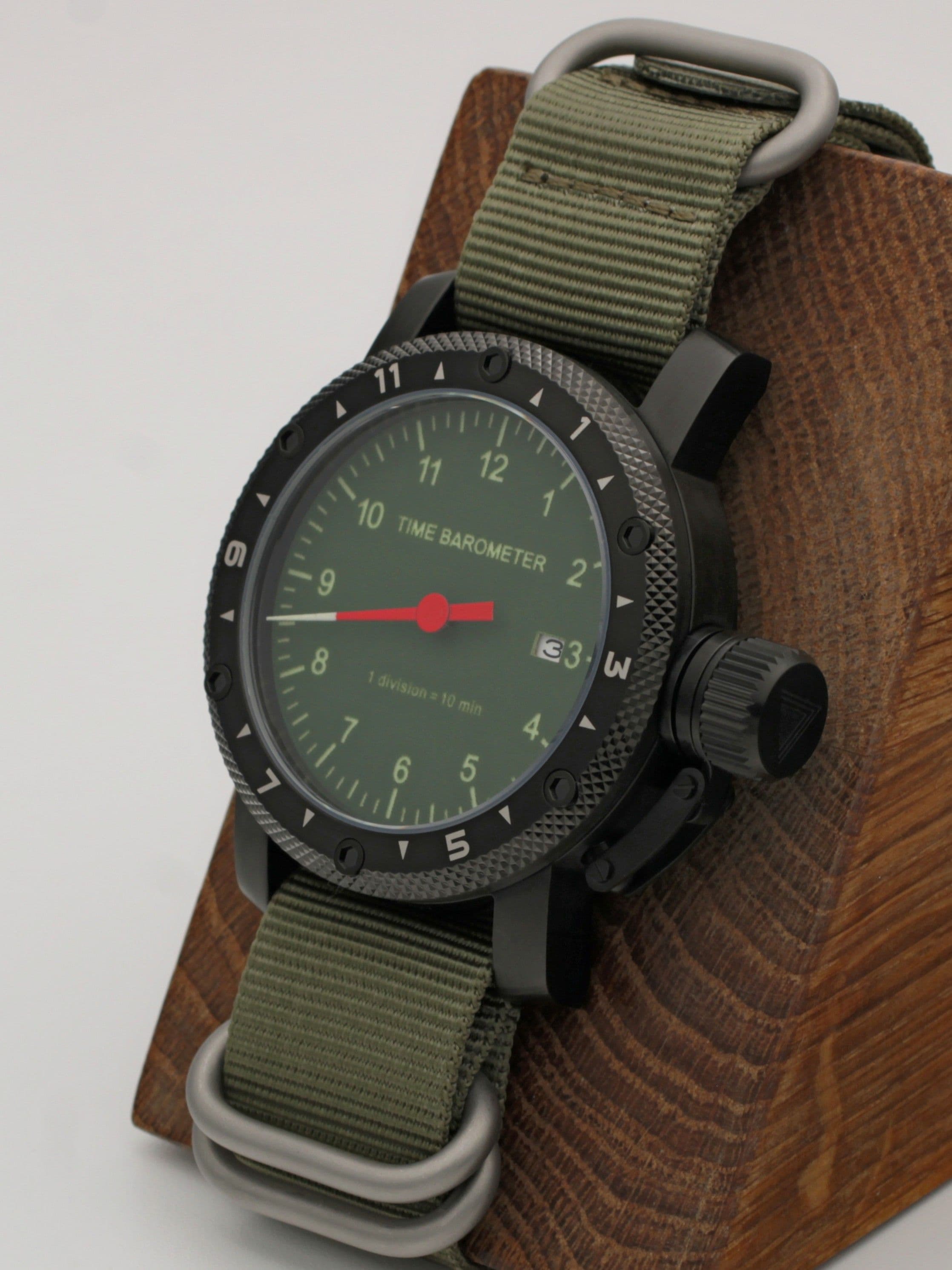 Часы Time Barometer однострелочные механические с автоподзаводом (Seiko NH35A) 147.180.21