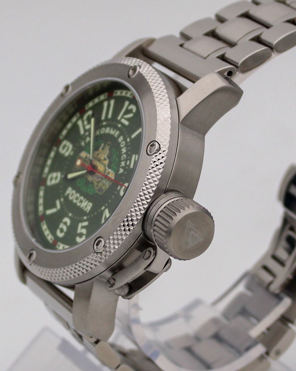 Часы Танковые войска РОССИЯ, механизм Восток 2415.01