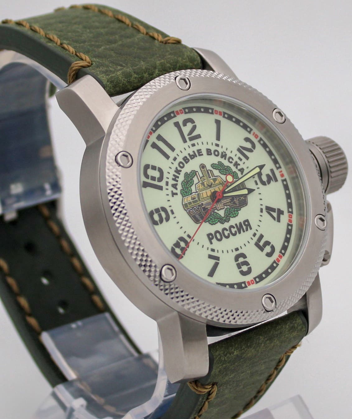 Часы Танковые войска РОССИЯ, механизм Восток 2415.01