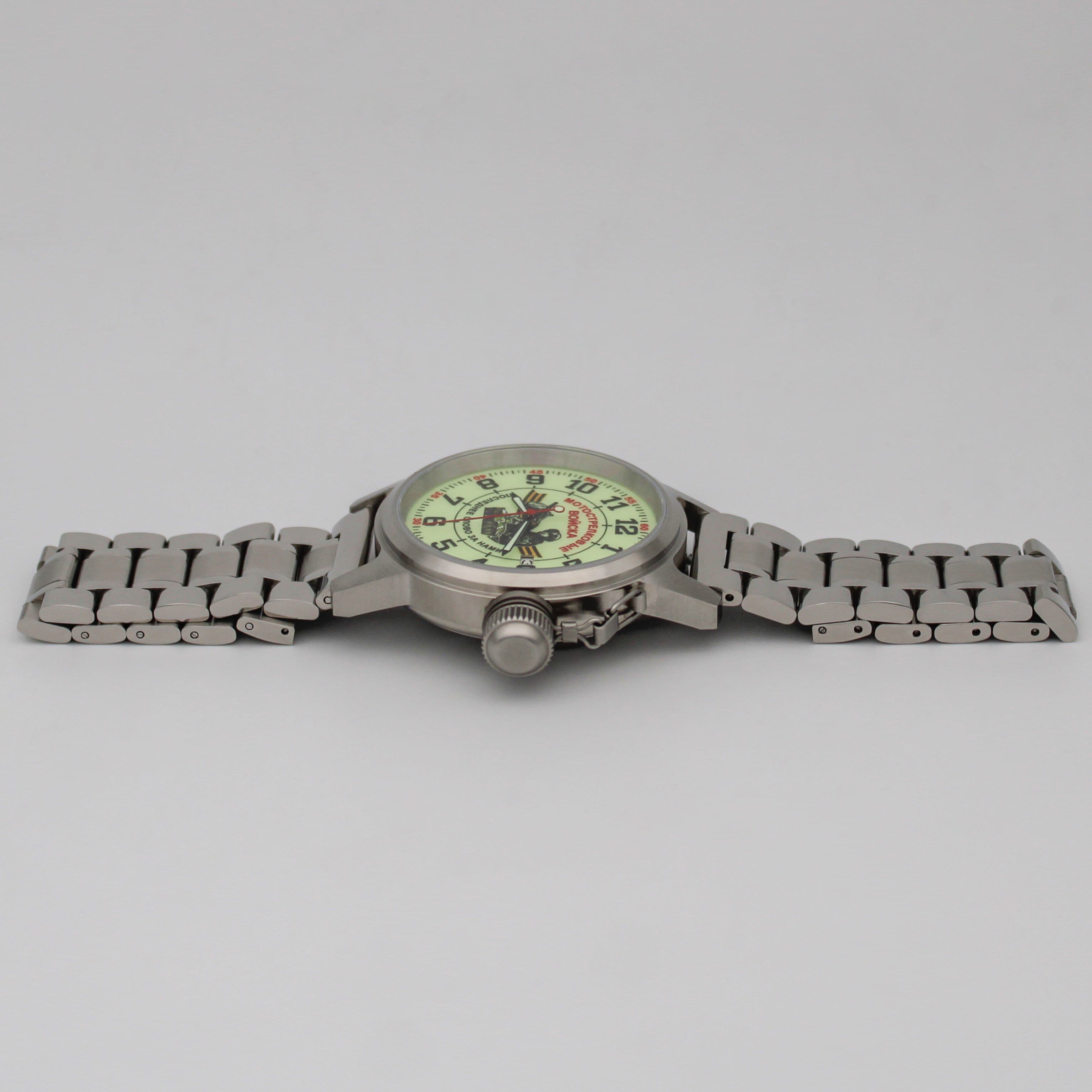 Часы Мотострелковые войска механические с автоподзаводом (Seiko NH35A) 45.285.2