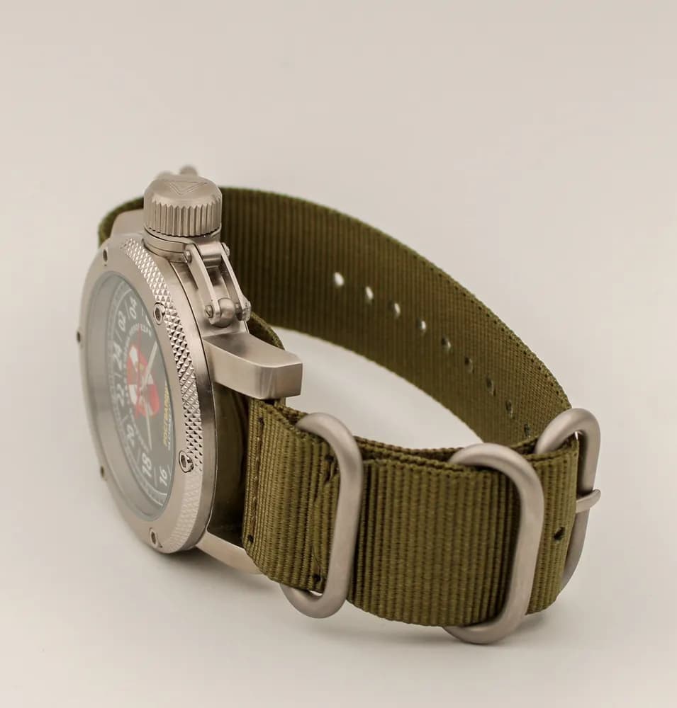 Часы наручные Росгвардия 164.21 механические, механизм Ракета 2623 Н