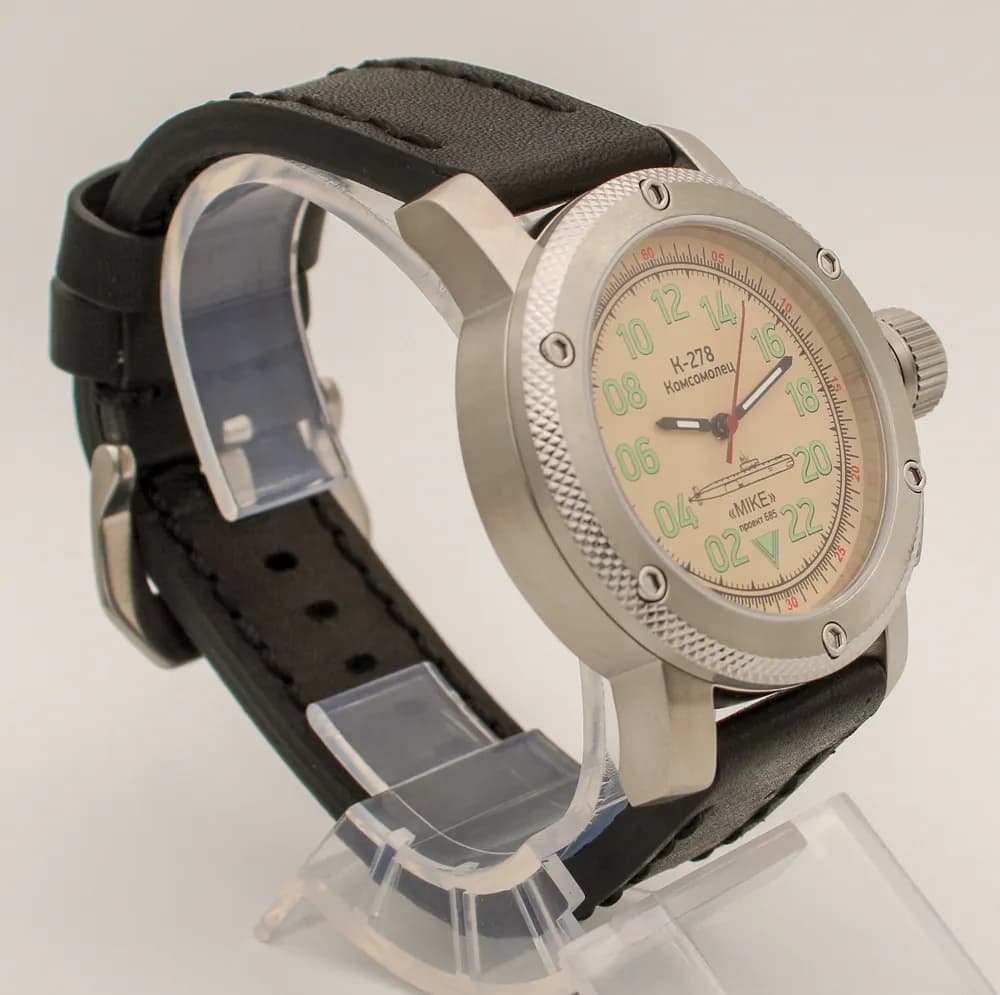 Часы К-278 / Комсомолец (Mike) 1042.01 механические с автоподзаводом (сапфировое стекло), механизм Восток 2431