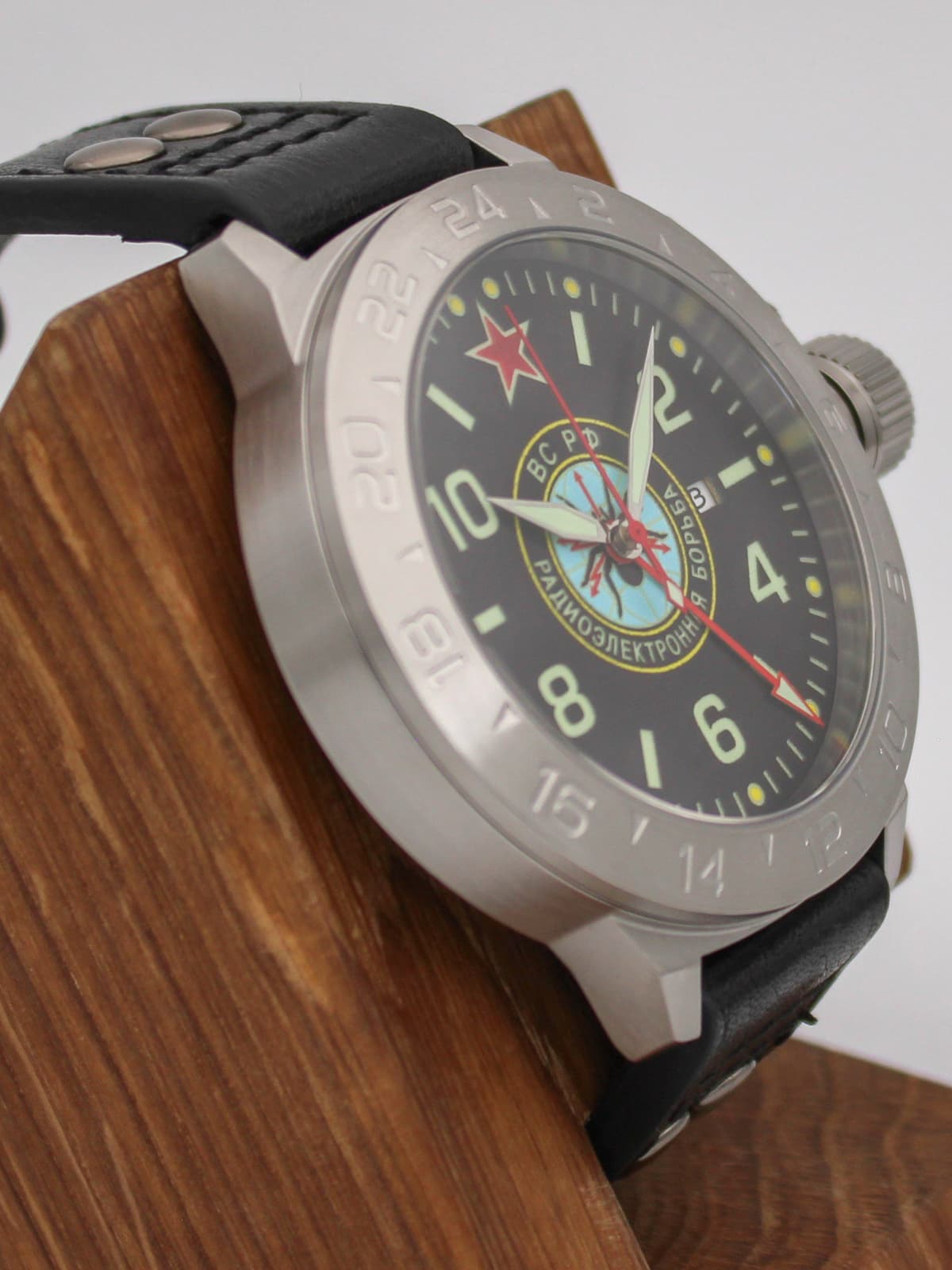 Часы Войска РЭБ механические с автоподзаводом (Seiko NH34A) 52.276.01