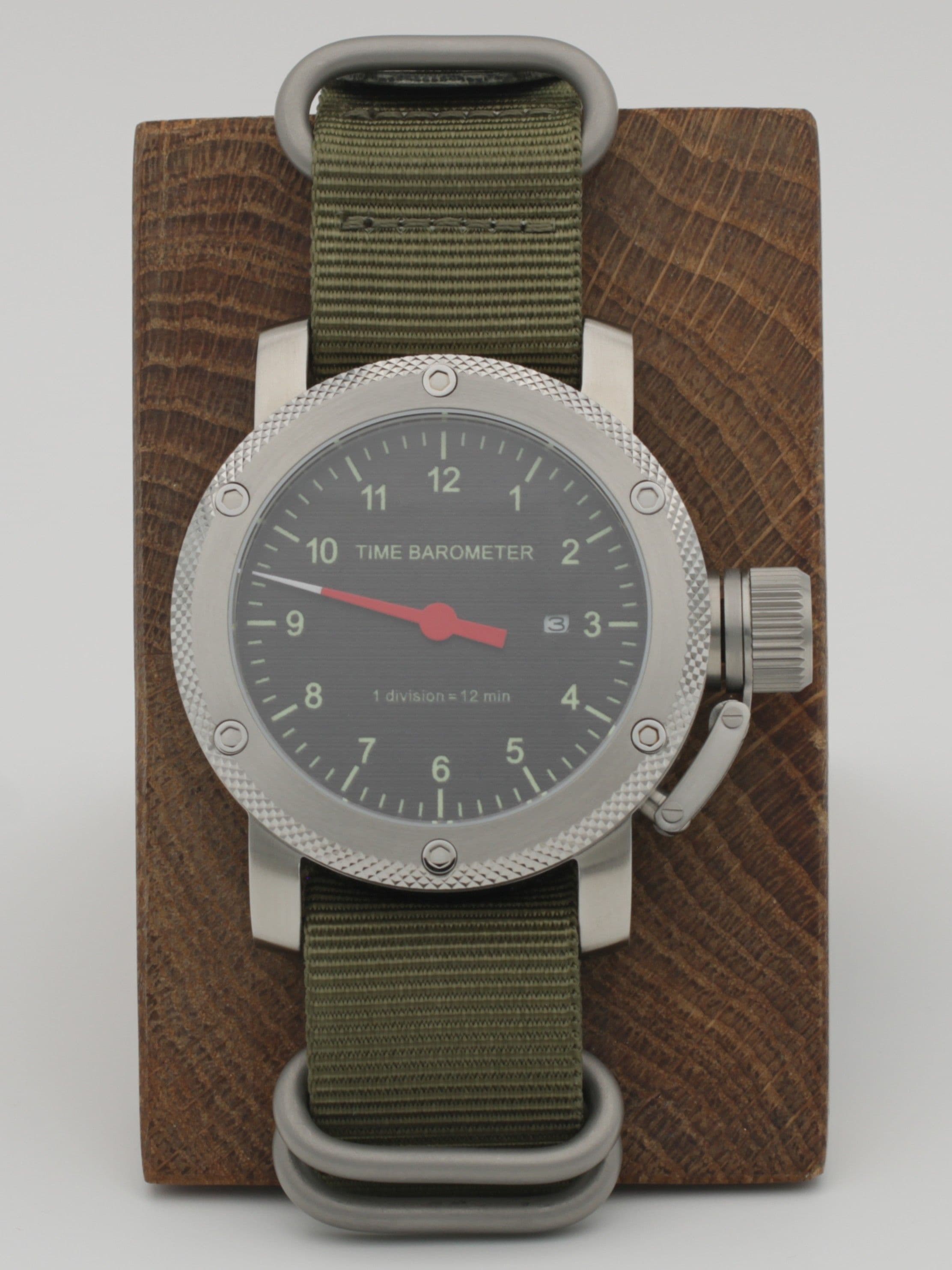 Часы Time Barometer однострелочные механические с автоподзаводом (Miyota 8215) 05.1177.21