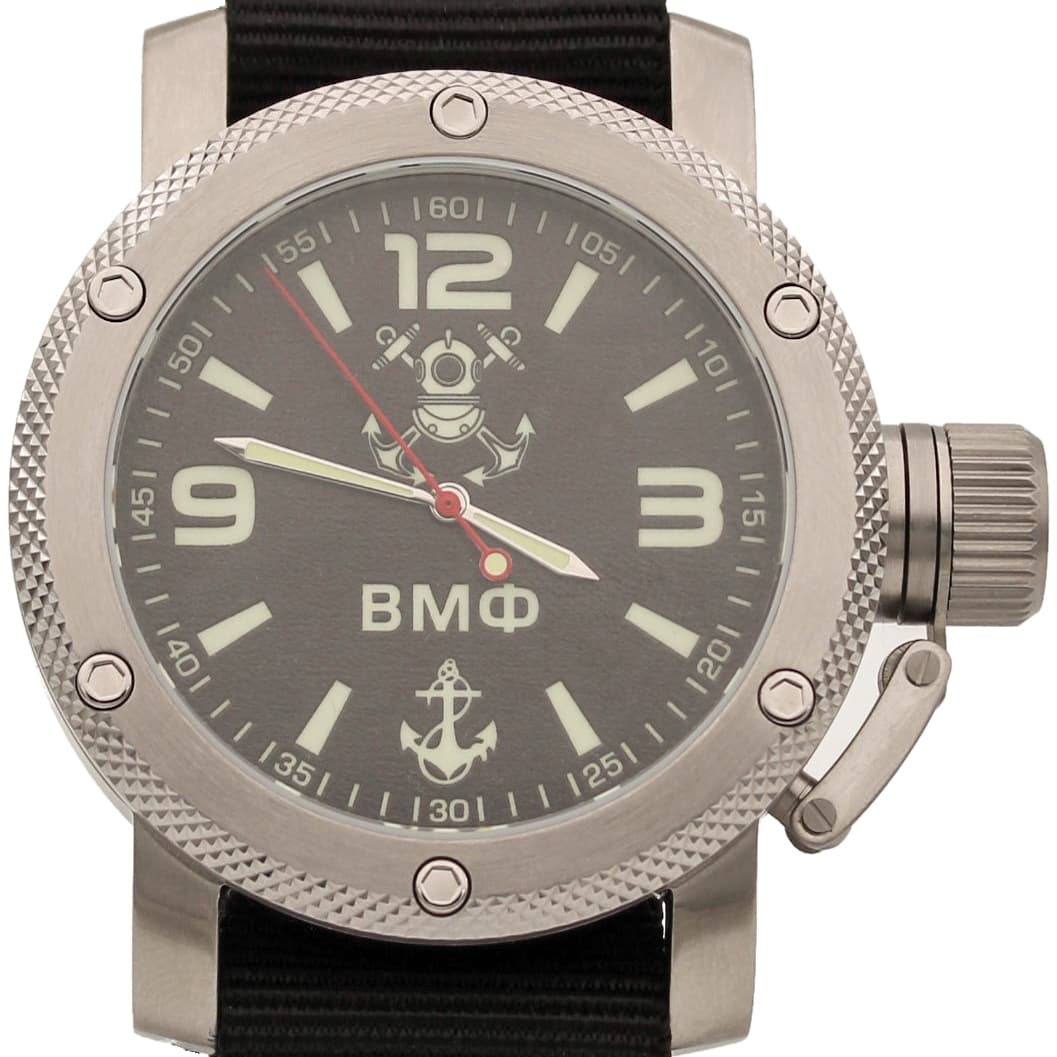 Часы ВМФ(с якорем) механизм Восток 2415.01
