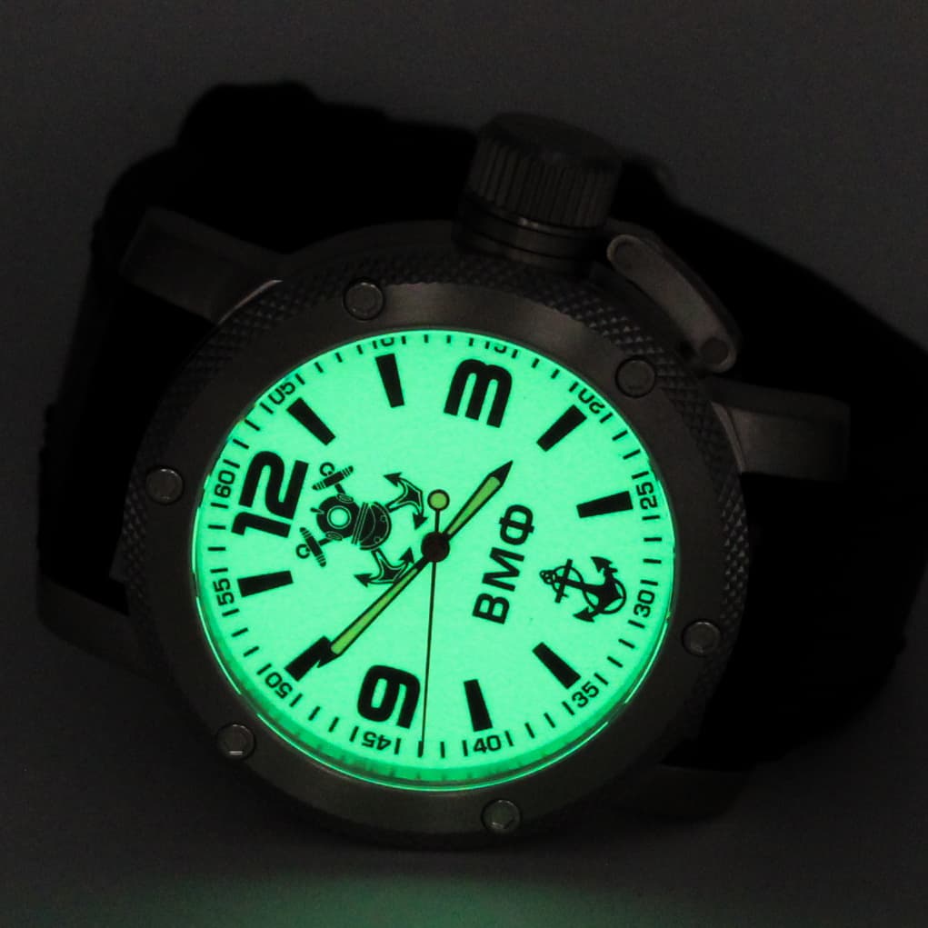 Часы ВМФ(с якорем) механизм Восток 2415.01