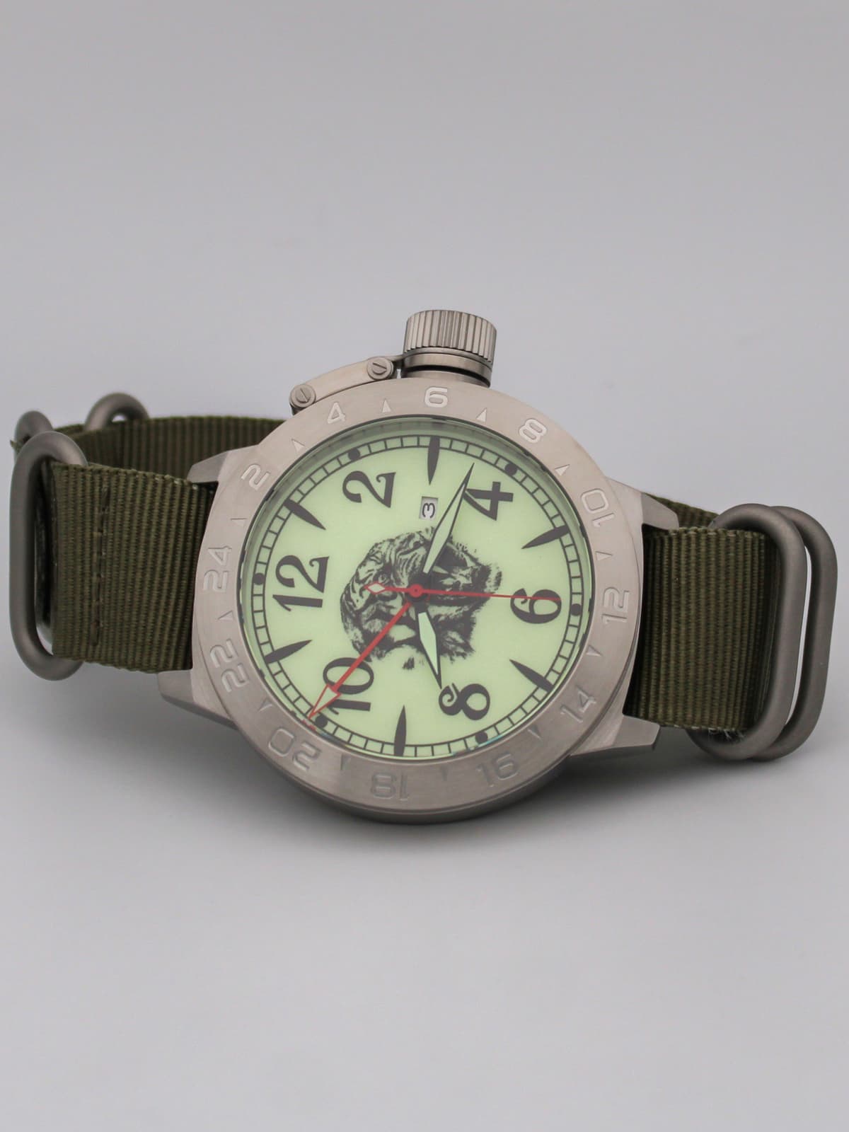 Часы Тигр механические с автоподзаводом (Seiko NH34A) 52.315.21