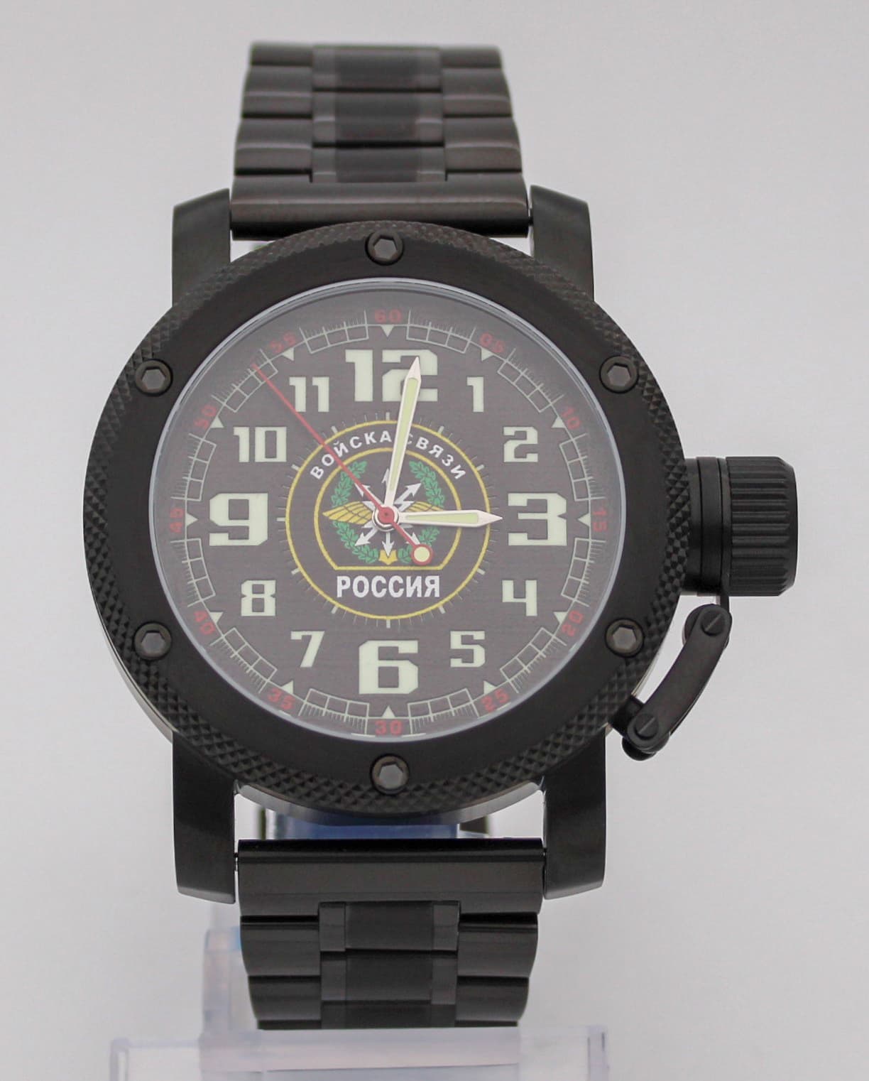 Часы ВОЙСКА СВЯЗИ РОССИИ, механизм Восток 2415.01