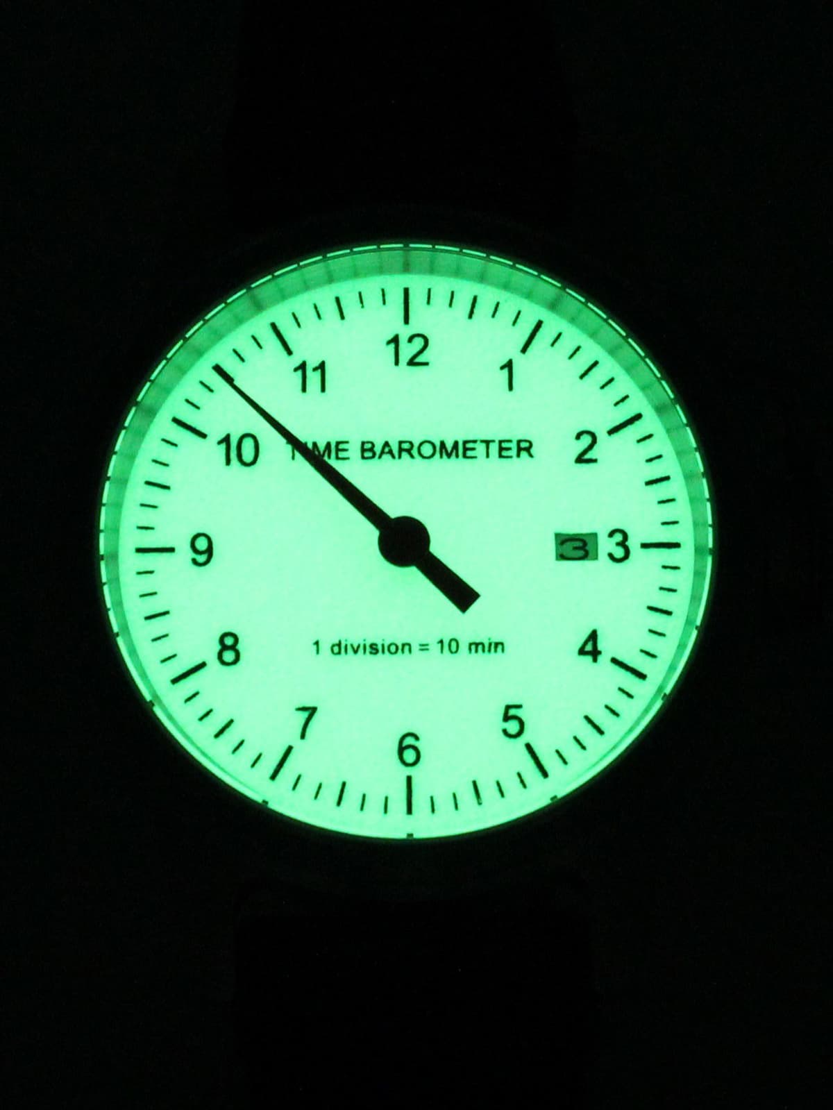 Часы Time Barometer однострелочные механические с автоподзаводом (Seiko NH35A) 45.172.2