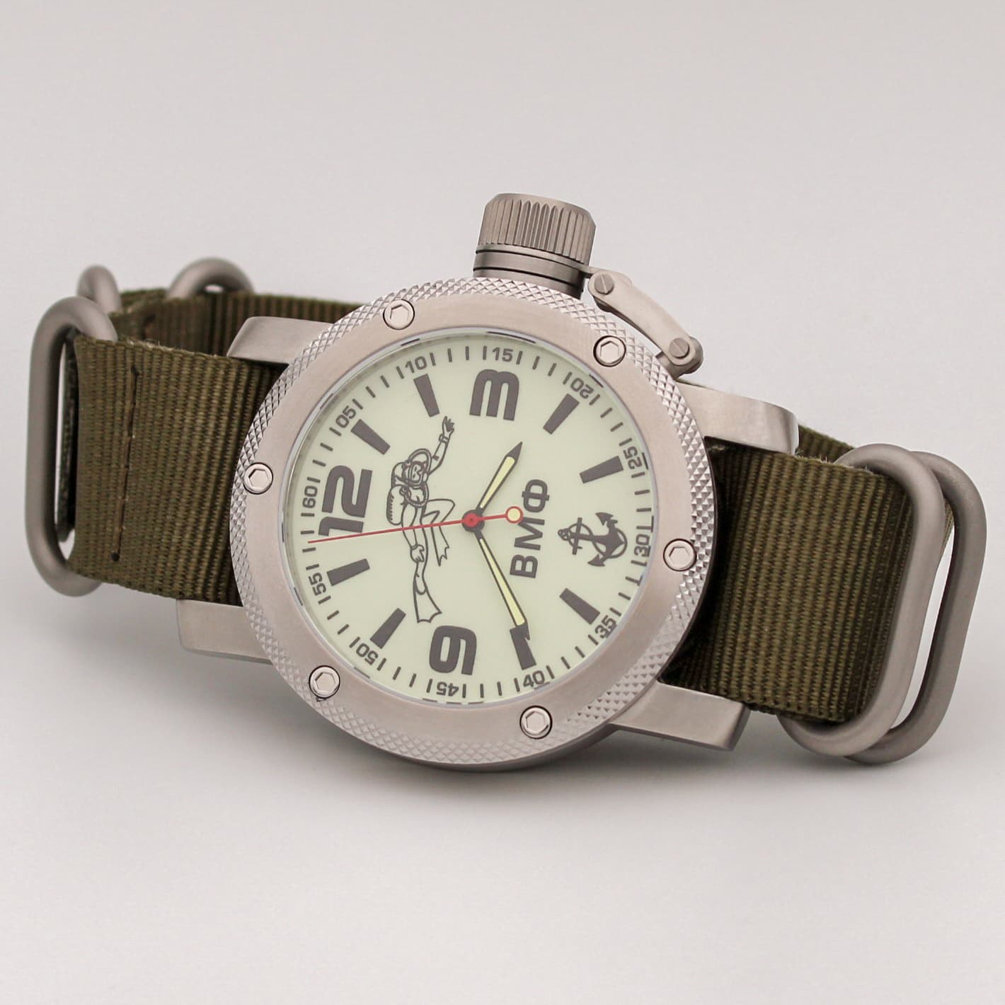 Часы ВМФ Боевой пловец, механизм Восток 2415.01