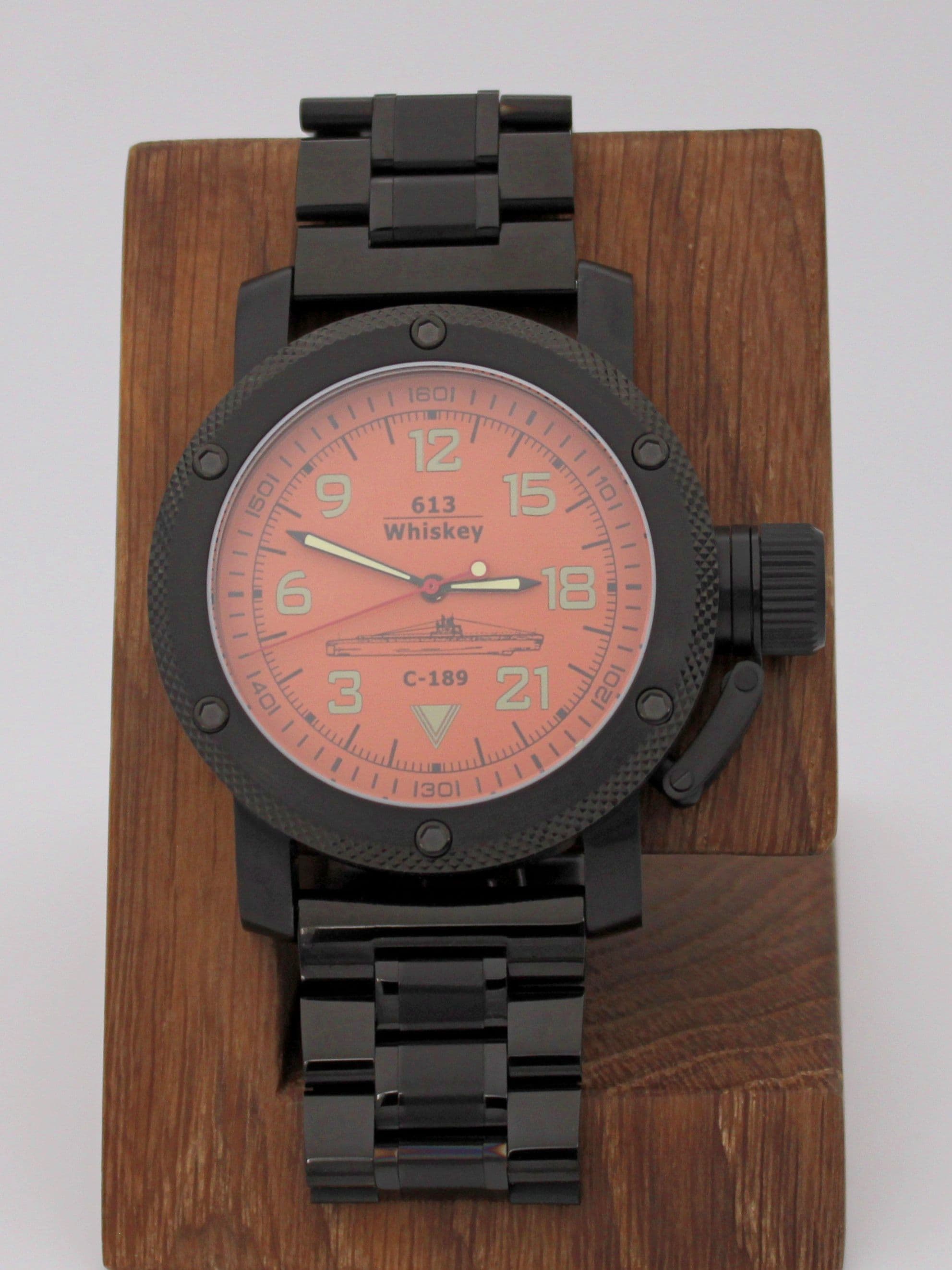 Часы С-189 (Whiskey) механические с автоподзаводом (Восток 2431) 101.103.1