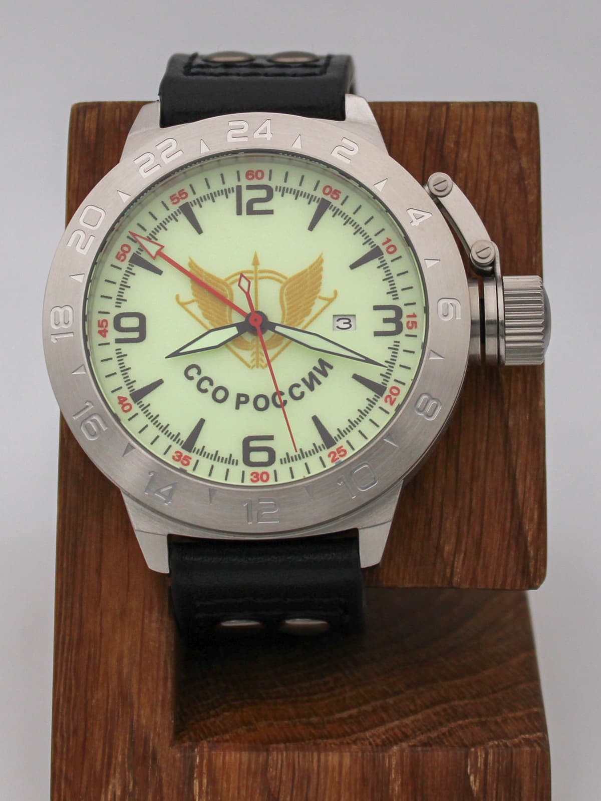 Часы ССО России механические с автоподзаводом (Seiko NH34A) 52.280.01