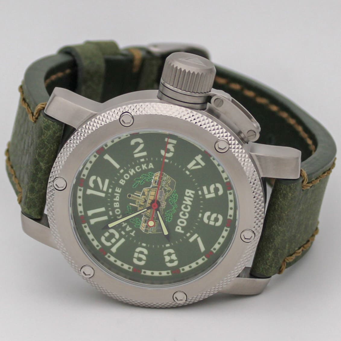Часы Танковые войска РОССИЯ, механизм Восток 2415.01