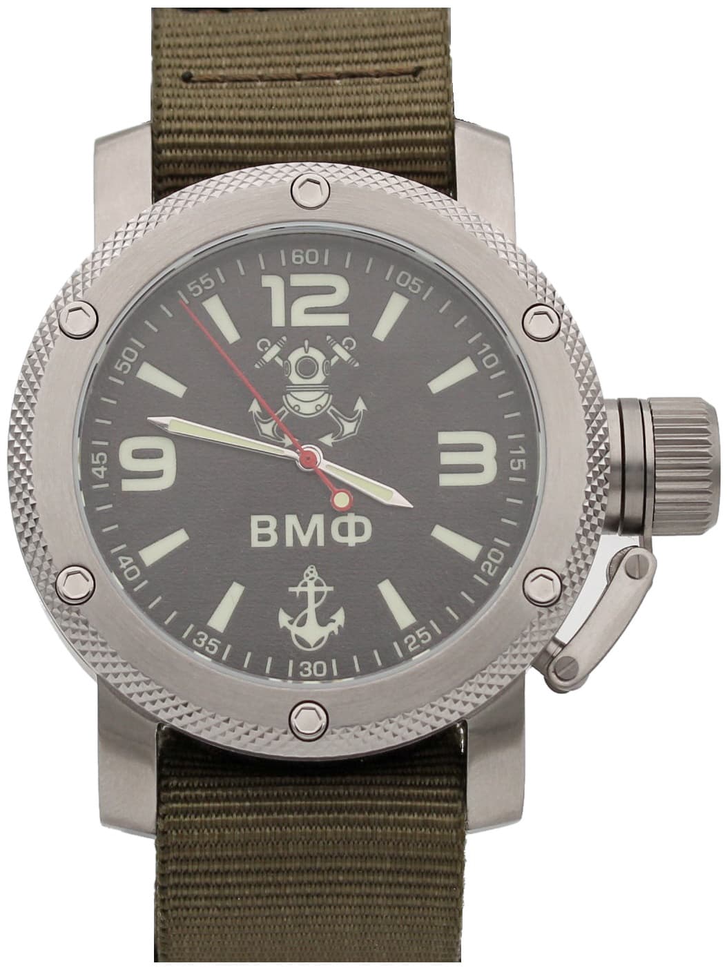 Часы ВМФ(с якорем) механизм Восток 2415.01