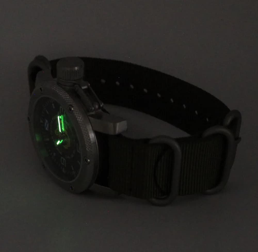 Часы Морская пехота 1167.21 механические с автоподзаводом (сапфировое стекло), механизм Восток 2415 