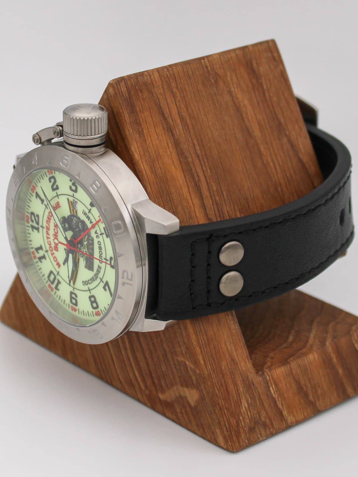 Часы Мотострелковые войска механические с автоподзаводом (Seiko NH34A) 52.285.01