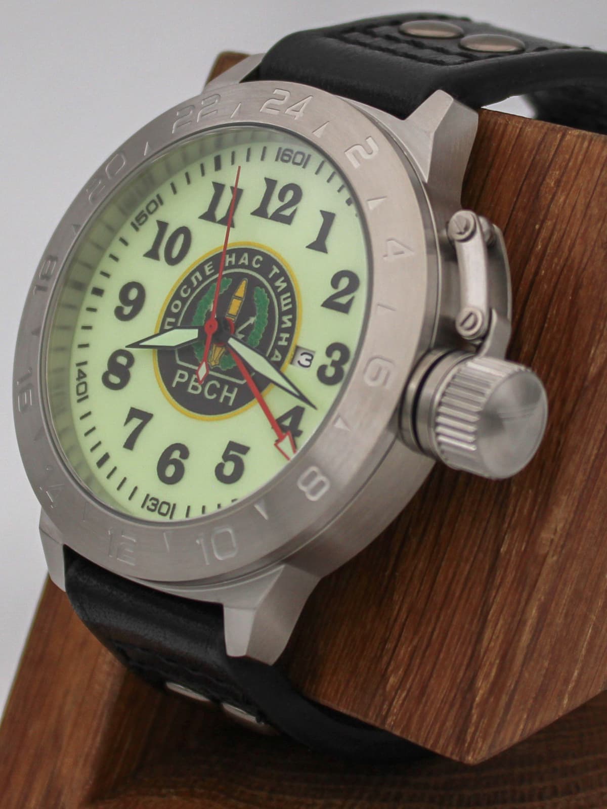 Часы РВСН механические с автоподзаводом (Seiko NH34A) 52.307.01