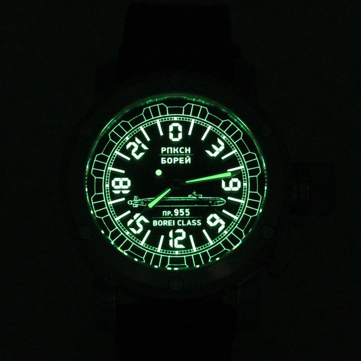 Часы РПКСН 955 Борей (Borei class) механические с автоподзаводом (Восток 2431) 1191.2