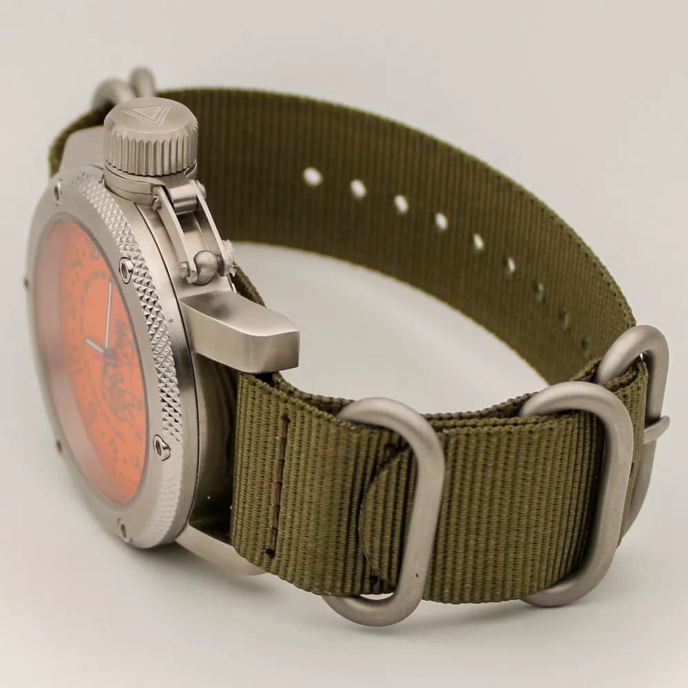 Часы Высадка на Луне механические 127.12 механизм Ракета 2623