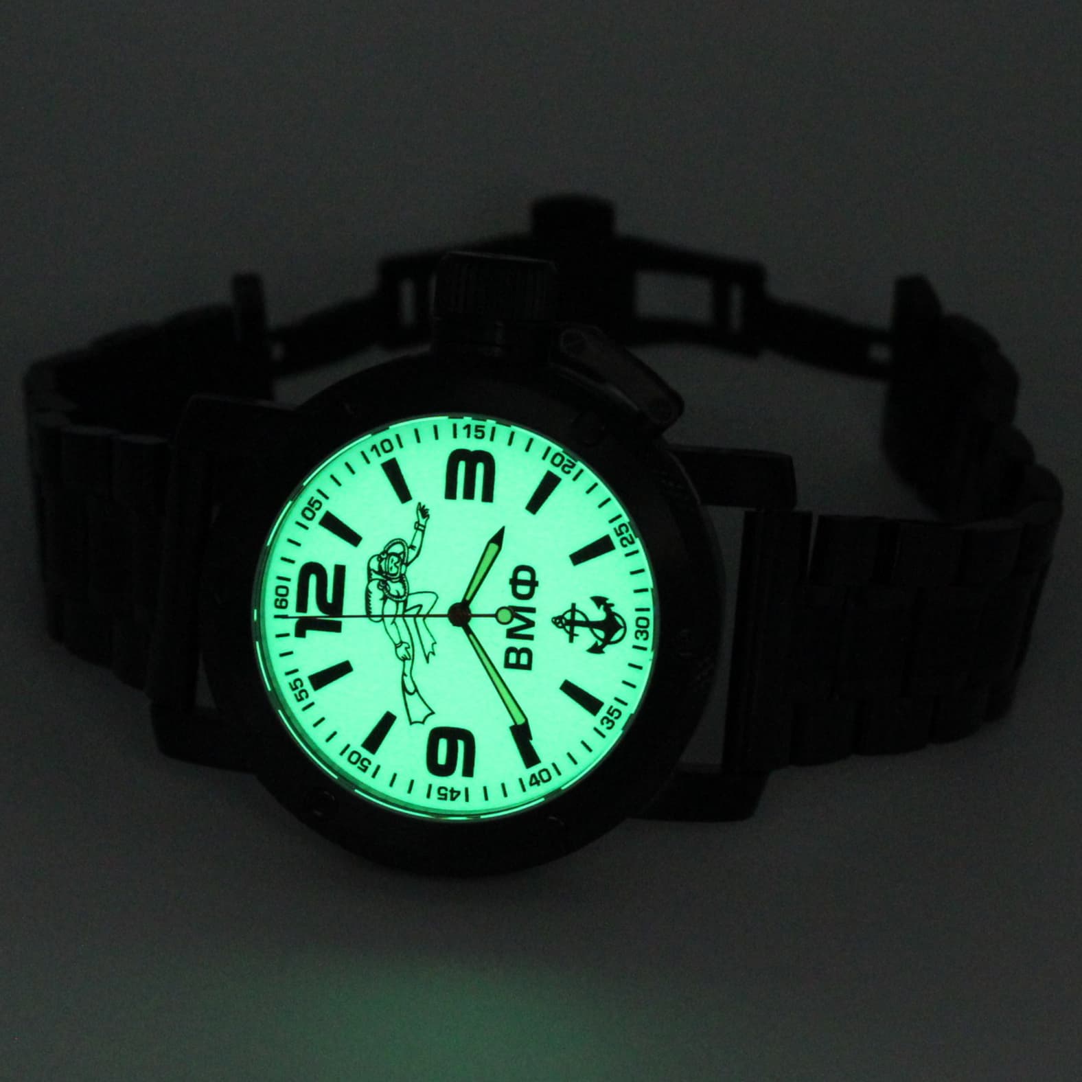 Часы ВМФ Боевой пловец, механизм Восток 2415.01