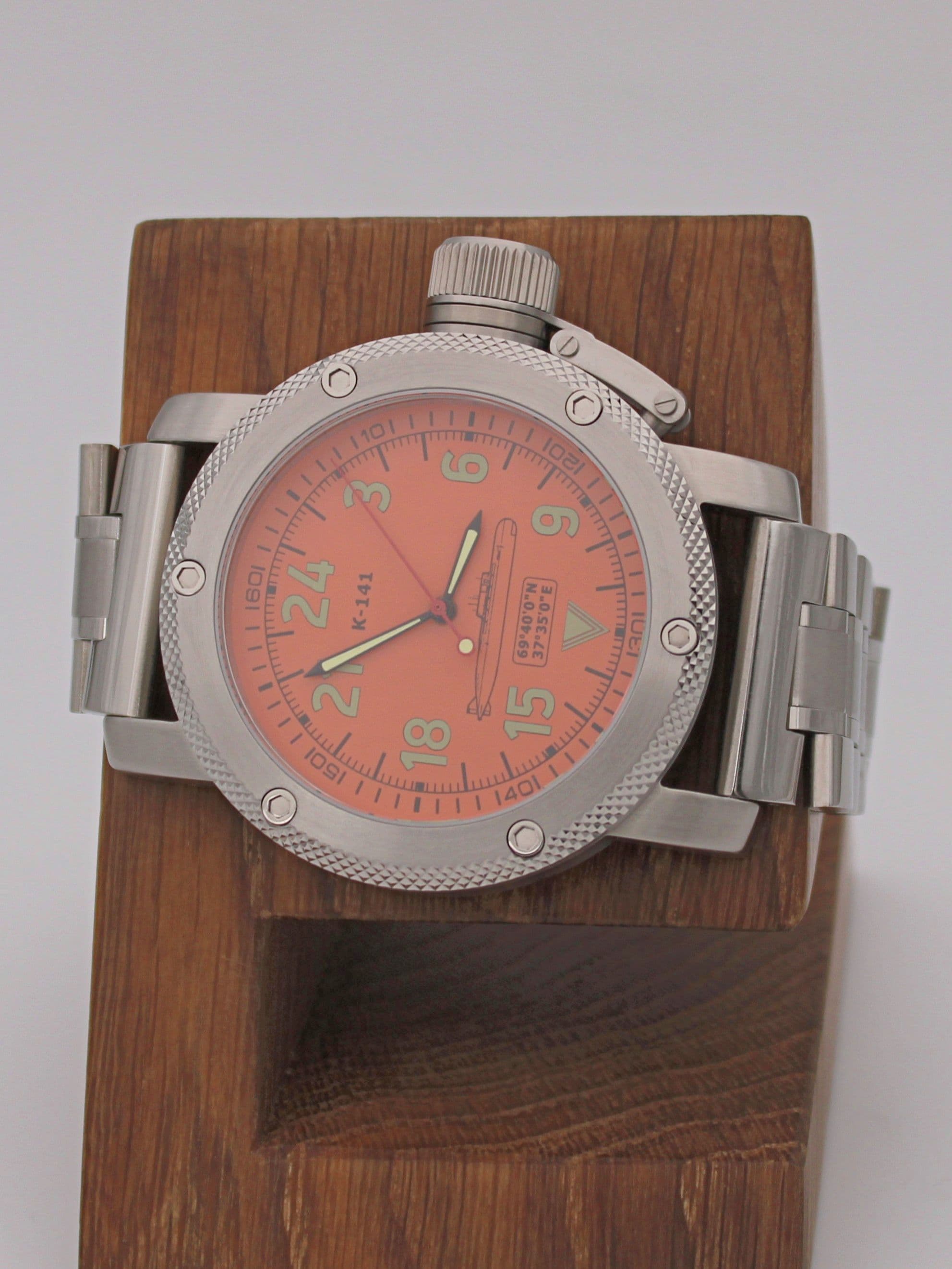 Часы К-141 / Курск (Oscar-II) механические с автоподзаводом (Восток 2431) 01.088.2