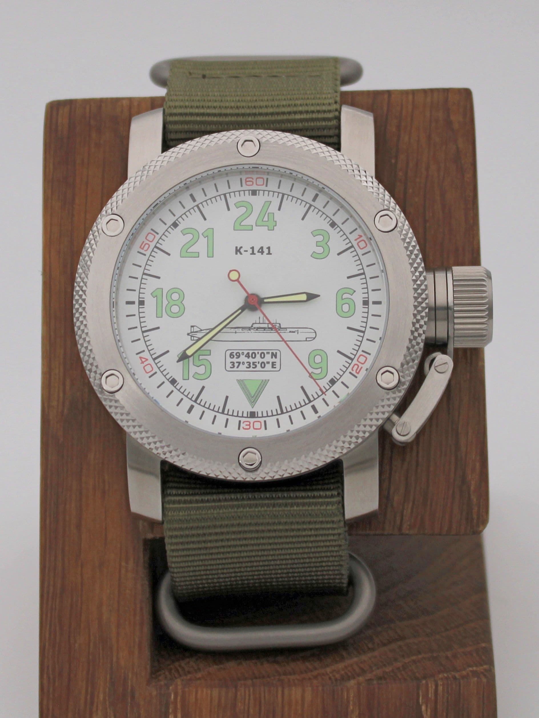 Часы К-141 / Курск (Oscar-II) механические с автоподзаводом (Восток 2431) 01.086.21