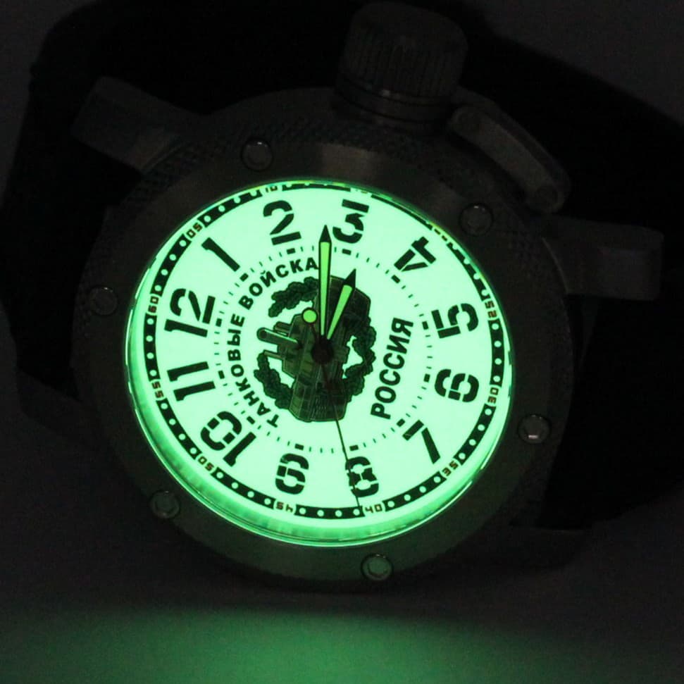 Часы Танковые войска РОССИЯ, механизм Восток 2415.01