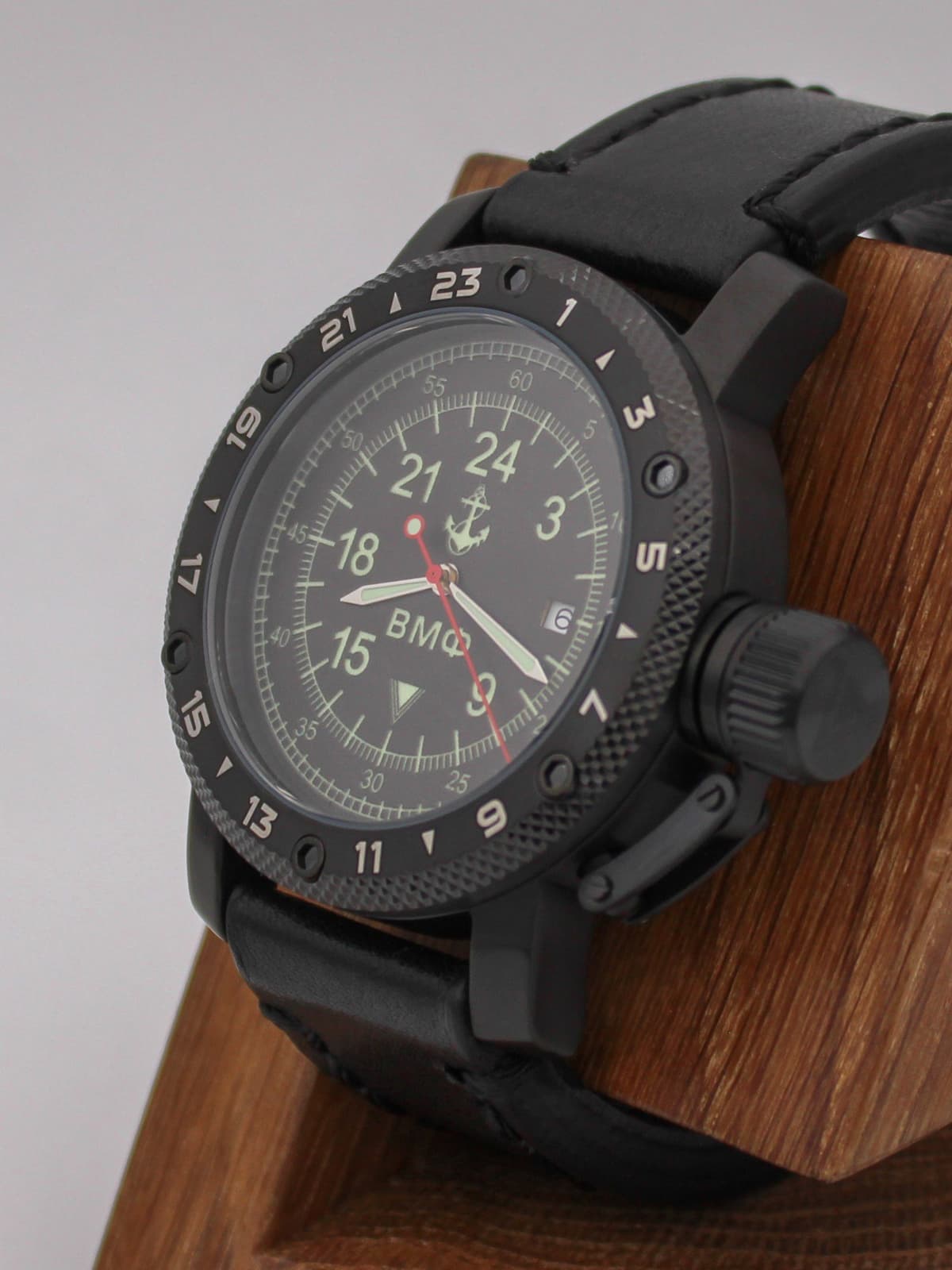 Часы ВМФ кварцевые (Ronda 515.24H) Q147.060.01