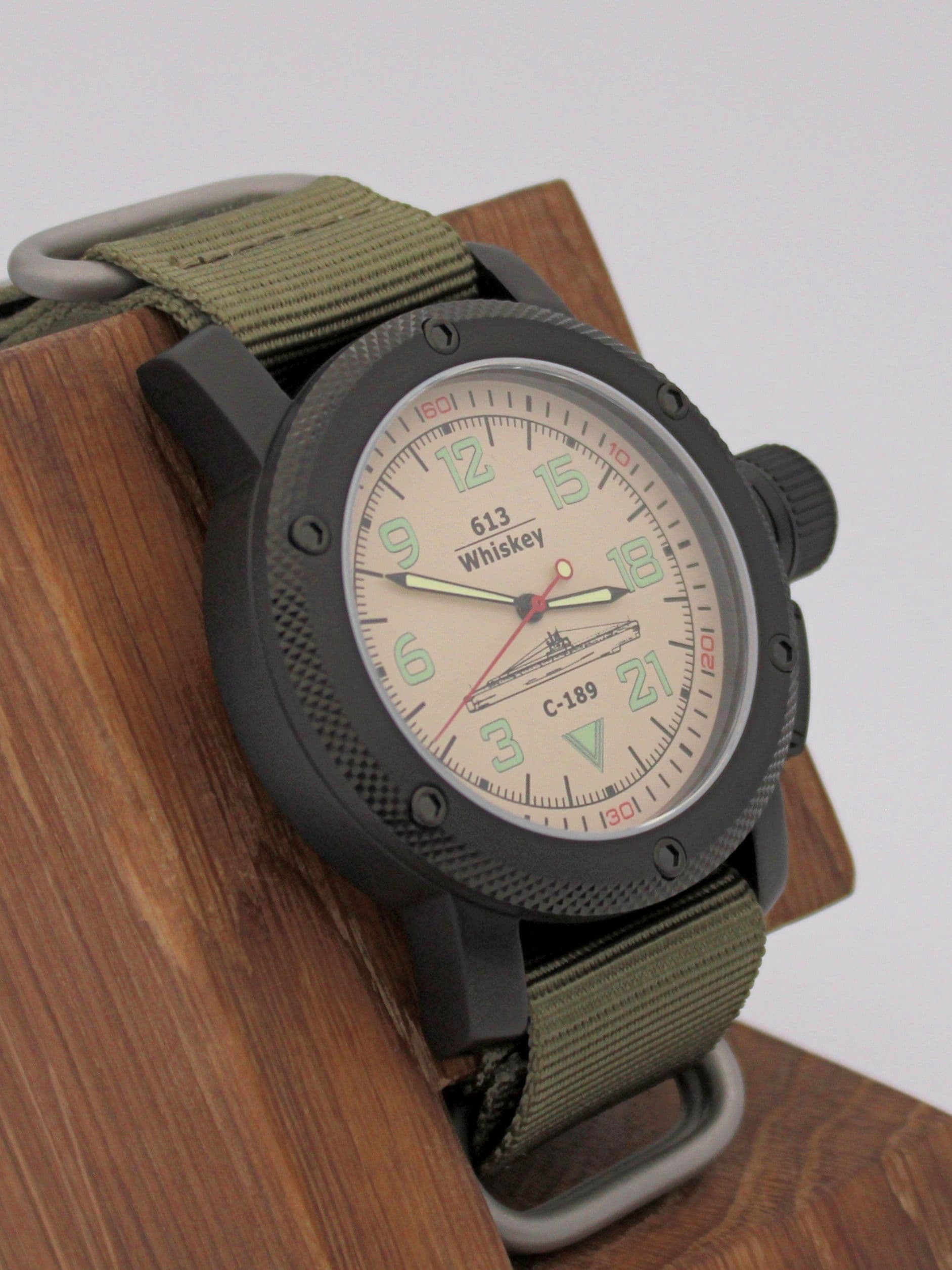 Часы С-189 (Whiskey) механические с автоподзаводом (Восток 2431) 101.102.21