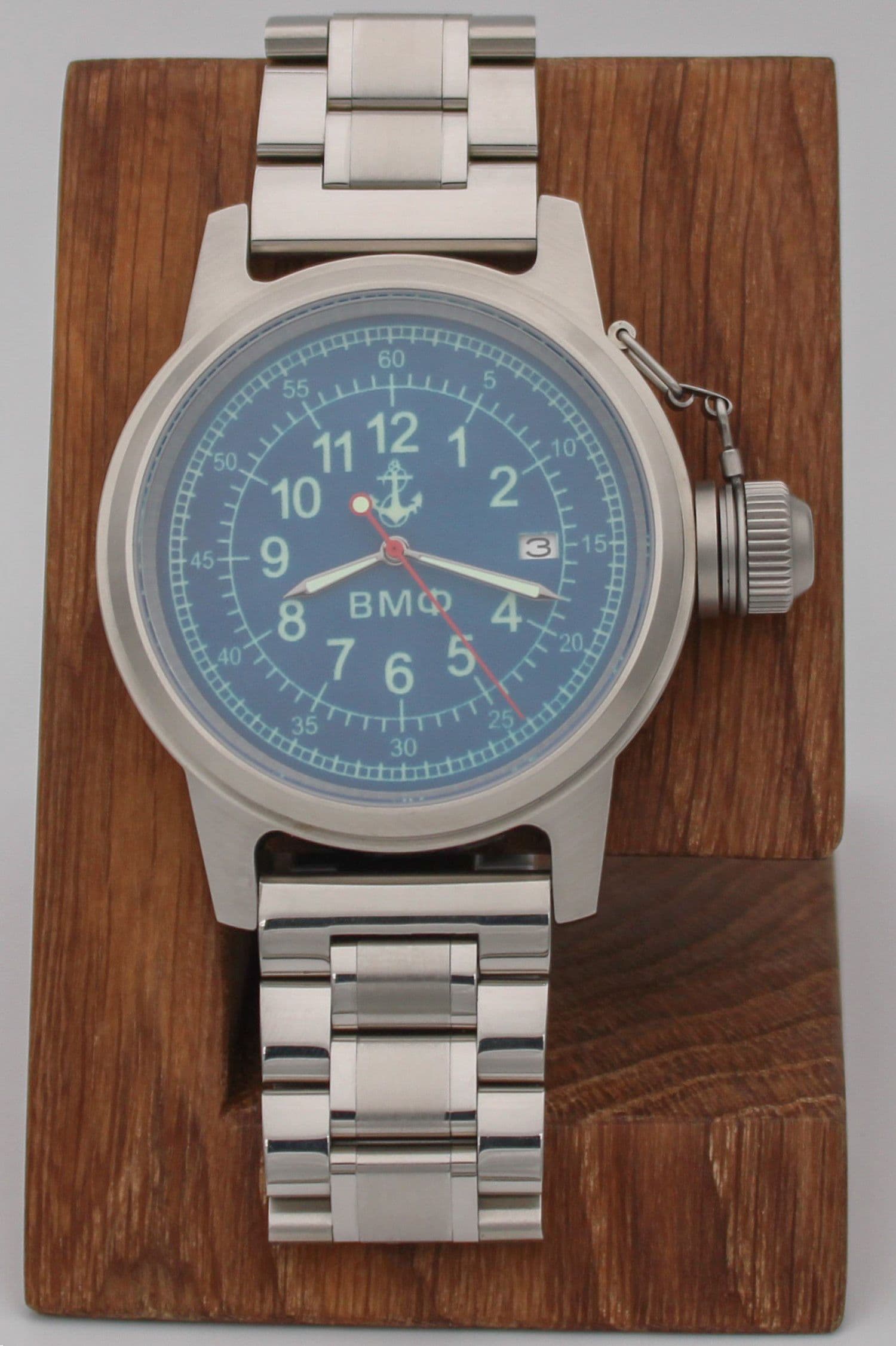 Часы ВМФ механические с автоподзаводом (Seiko NH35A) 45.322.2