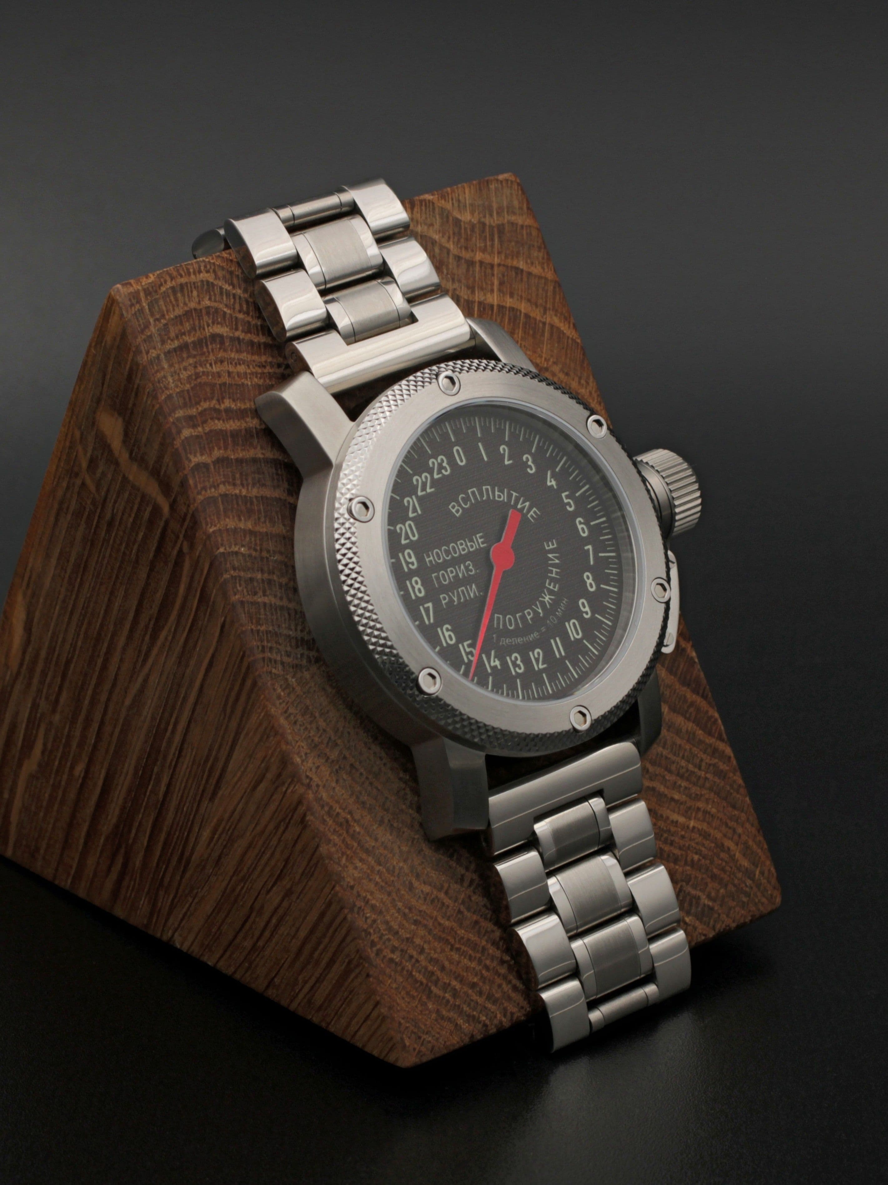 Часы Погружение / Всплытие однострелочные механические с автоподзаводом (Восток 2431) 01.182.2