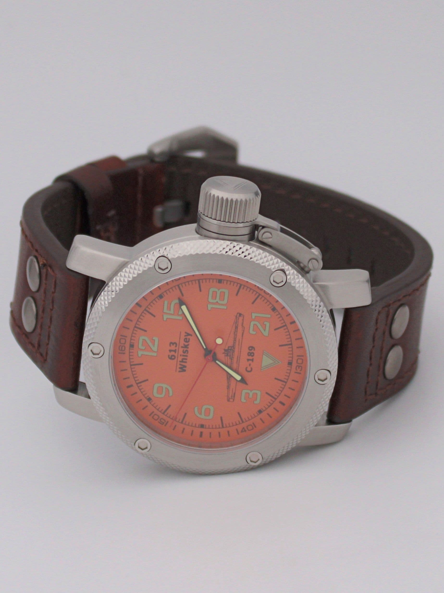 Часы С-189 (Whiskey) механические с автоподзаводом (Восток 2431) 01.103.02