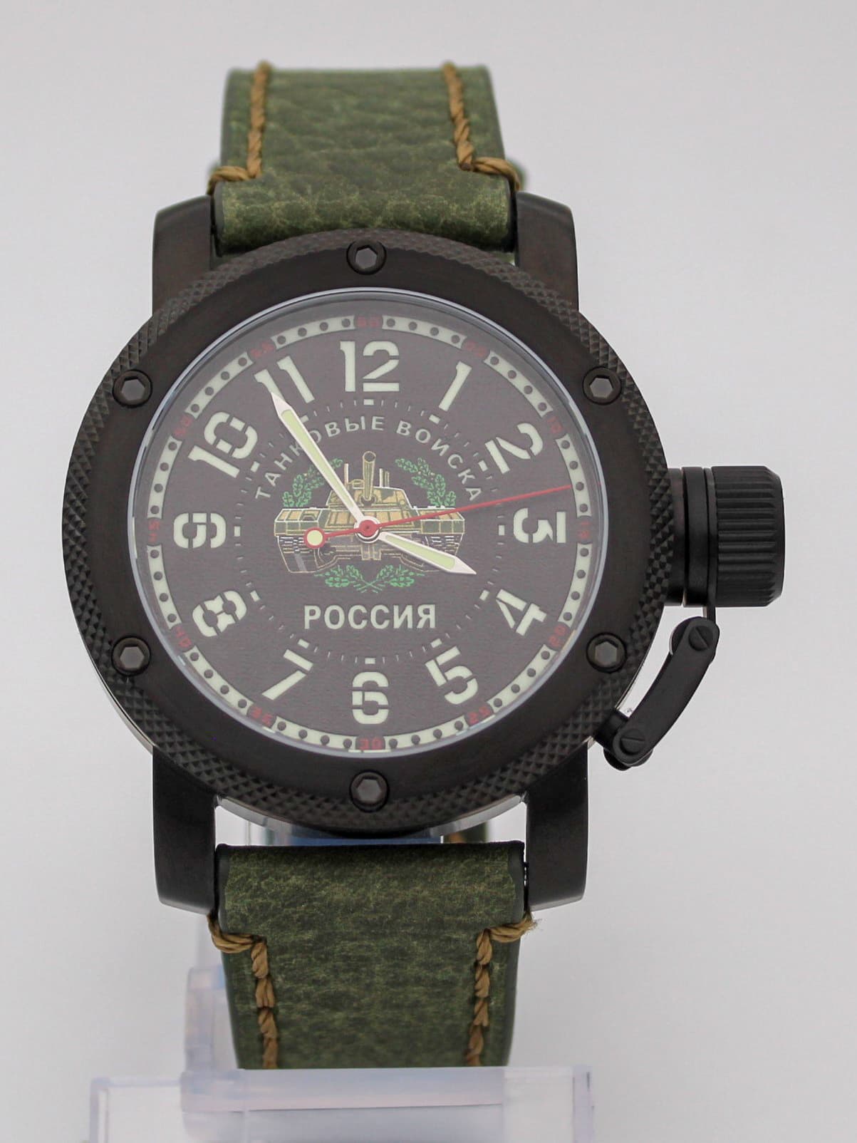 Часы Танковые войска РОССИЯ, механизм Восток 2415.01
