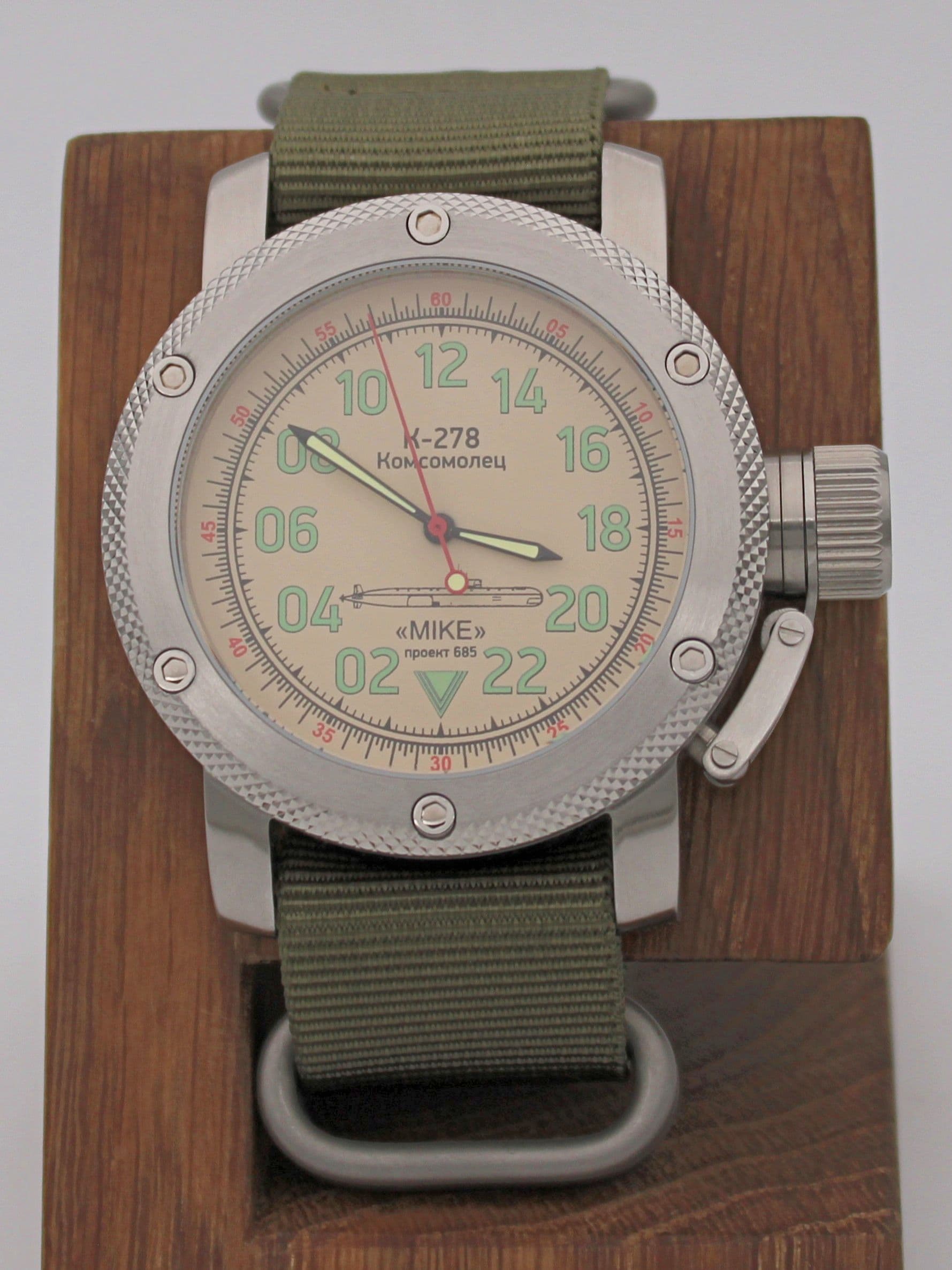 Часы К-278 / Комсомолец (Mike) механические с автоподзаводом (Восток 2431) 01.042.21