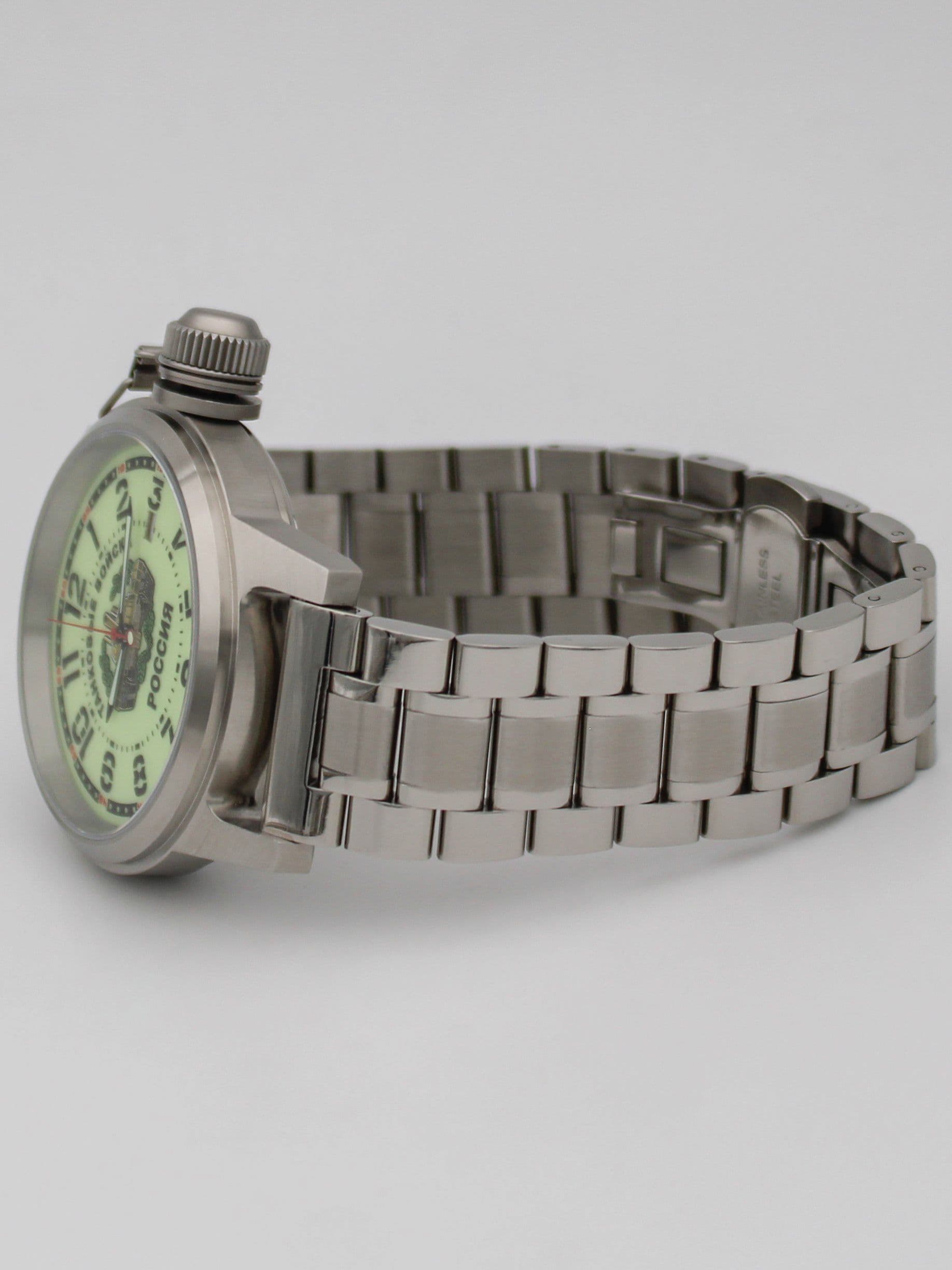 Часы Танковые войска механические с автоподзаводом (Seiko NH35A) 45.210.2