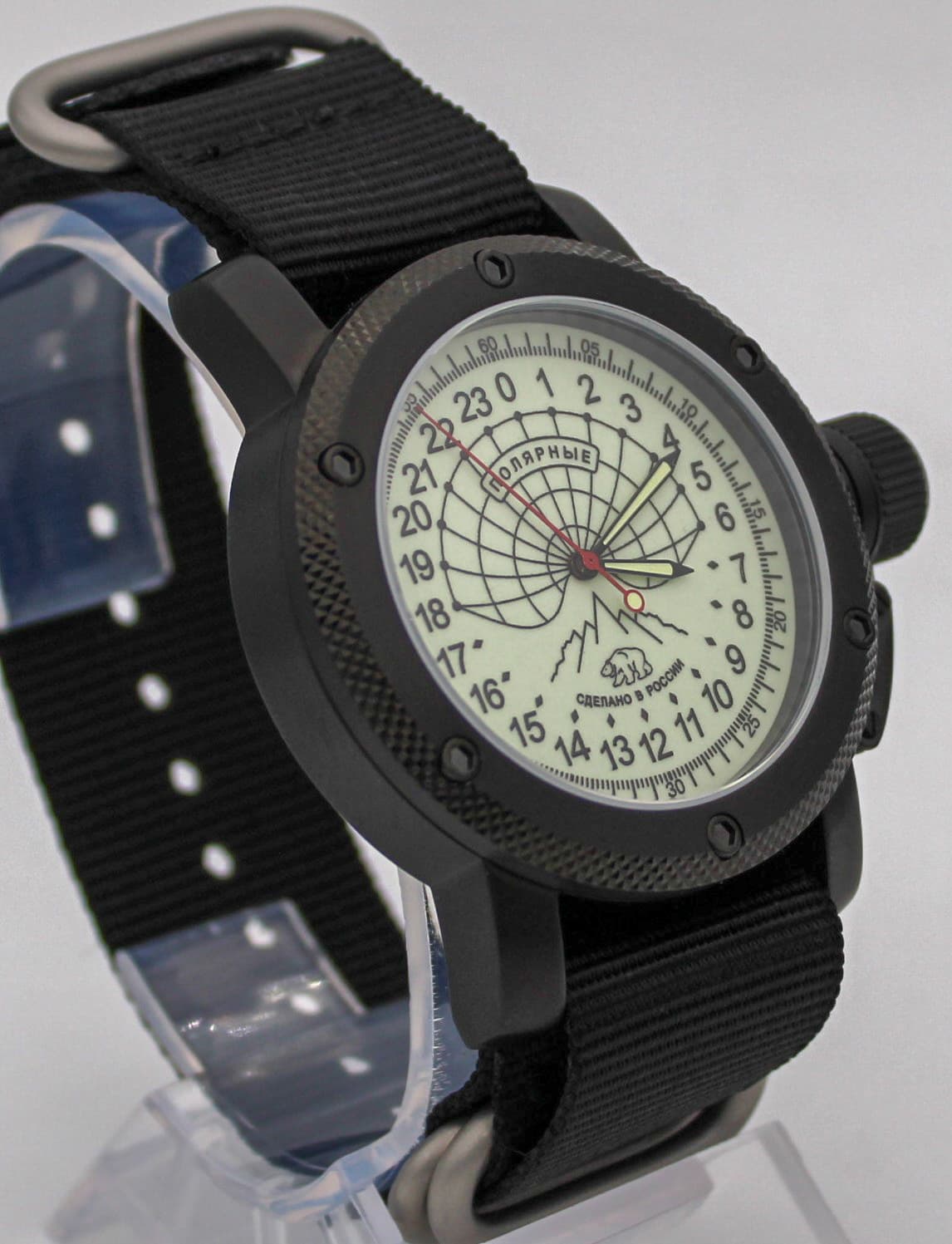 Часы Полярные (медведь) механизм Восток 2431.01