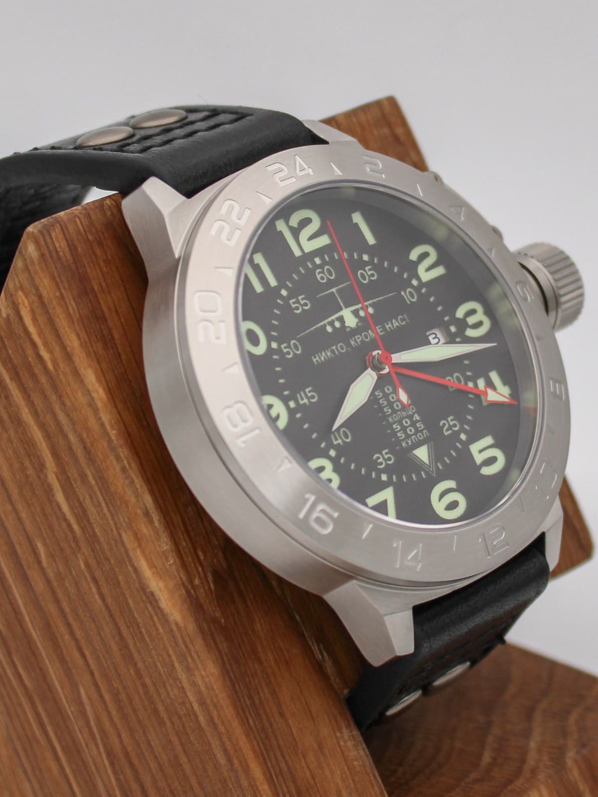 Часы ВДВ / ИЛ-76 механические с автоподзаводом (Seiko NH34A) 52.005.01