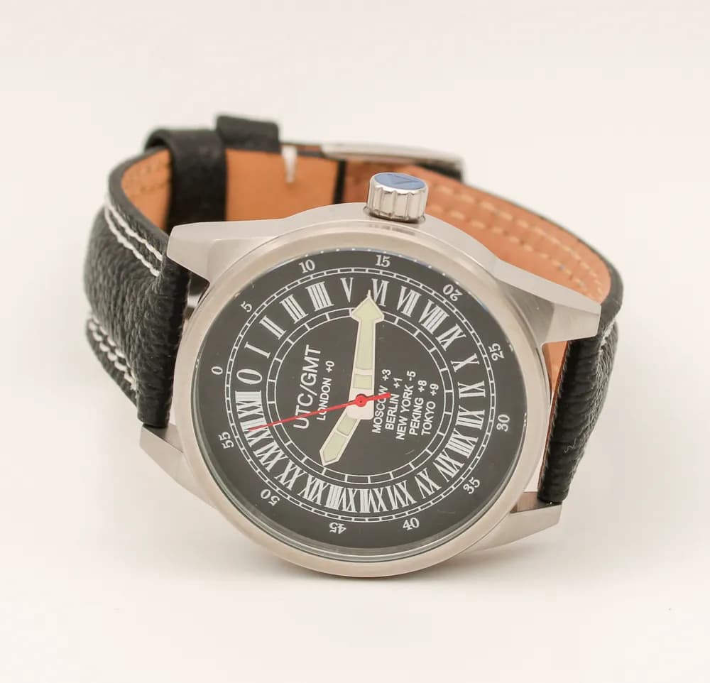 Часы UTC / GMT 21.230.011 механические, механизм Ракета 2623Н