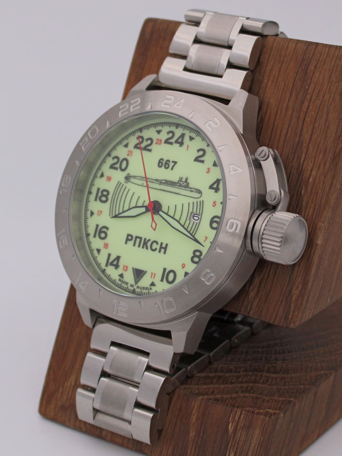 Часы 667 РПКСН кварцевые (Ronda 515.24H) Q52.038.2