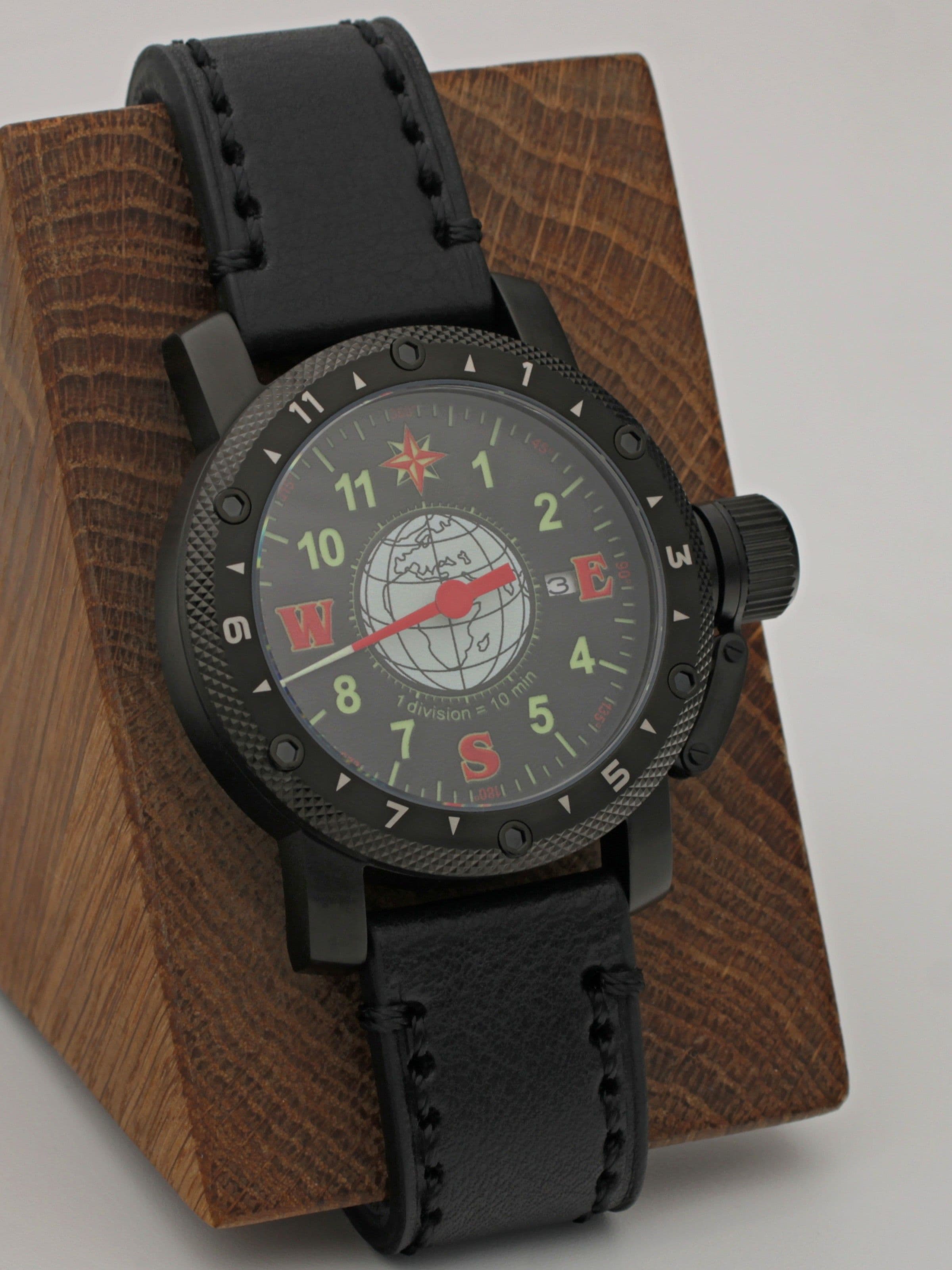 Часы Компас однострелочные механические с автоподзаводом (Seiko NH35A) 147.185.01