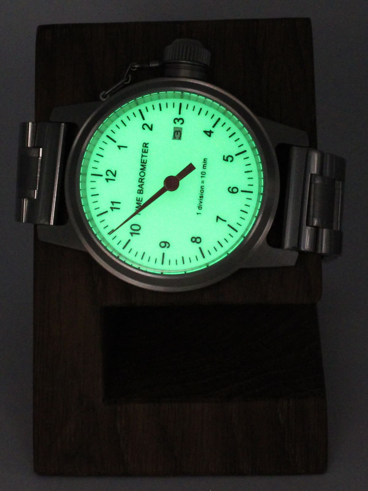 Часы Time Barometer однострелочные механические с автоподзаводом (Seiko NH35A) 45.172.2